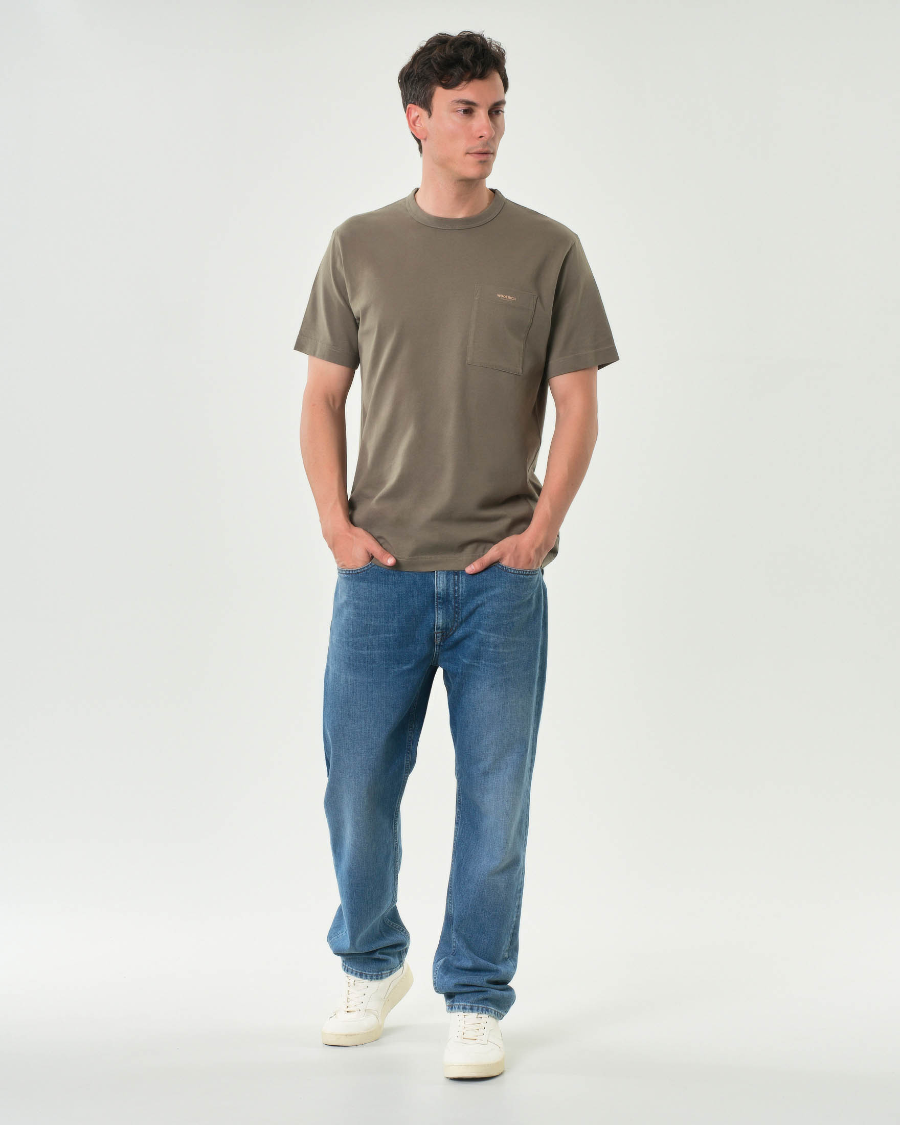 Jeans Jeckerson PA022 regular-fit lavaggio chiaro super stone washed