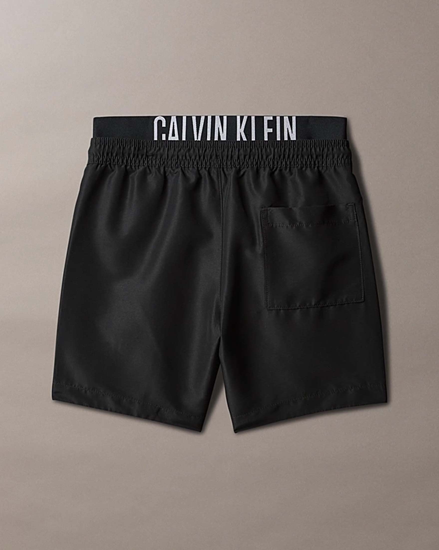 Boxer mare nero Calvin Klein con fascia elastica logata image
