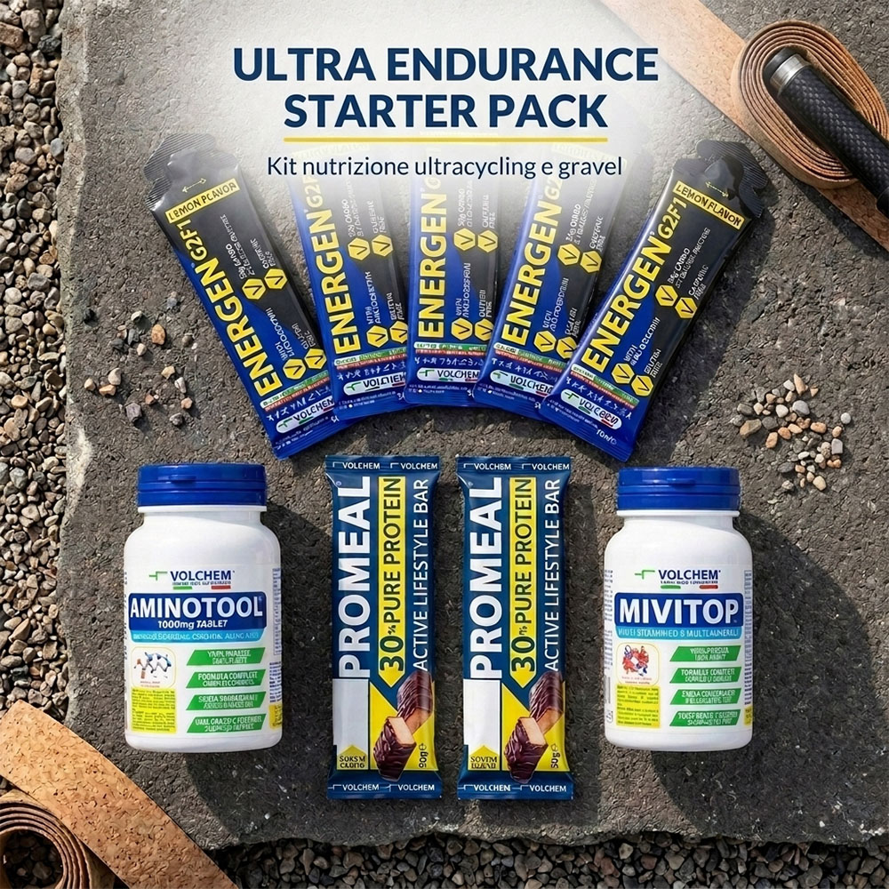 Ultra Endurance Starter Pack | Kit nutrizione ultracycling e gravel