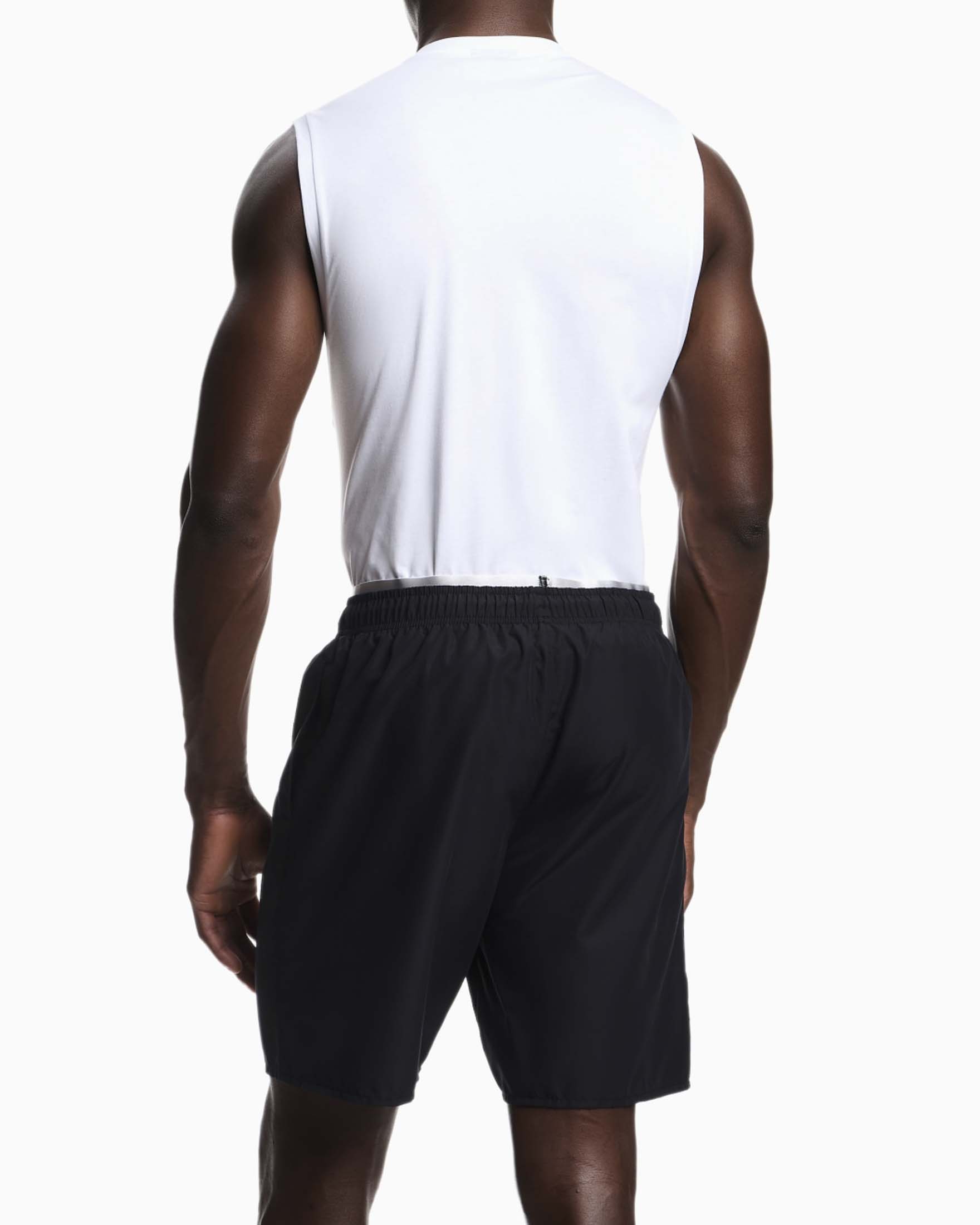 Boxer mare Emporio Armani nero con elastico logato in vita image