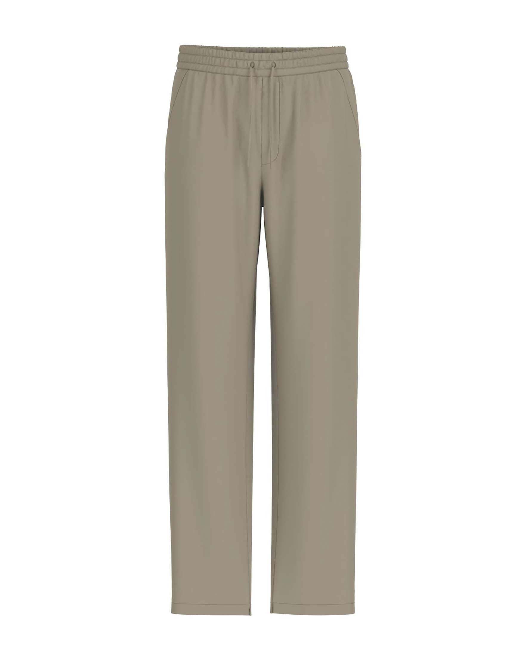 Pantalaccio sabbia in misto lyocell con coulisse