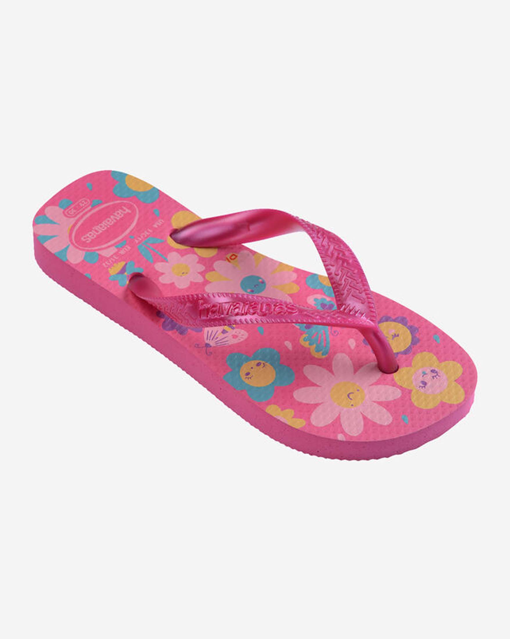 Havaianas Kids Flores fucsia con fantasia floreale multicolore image