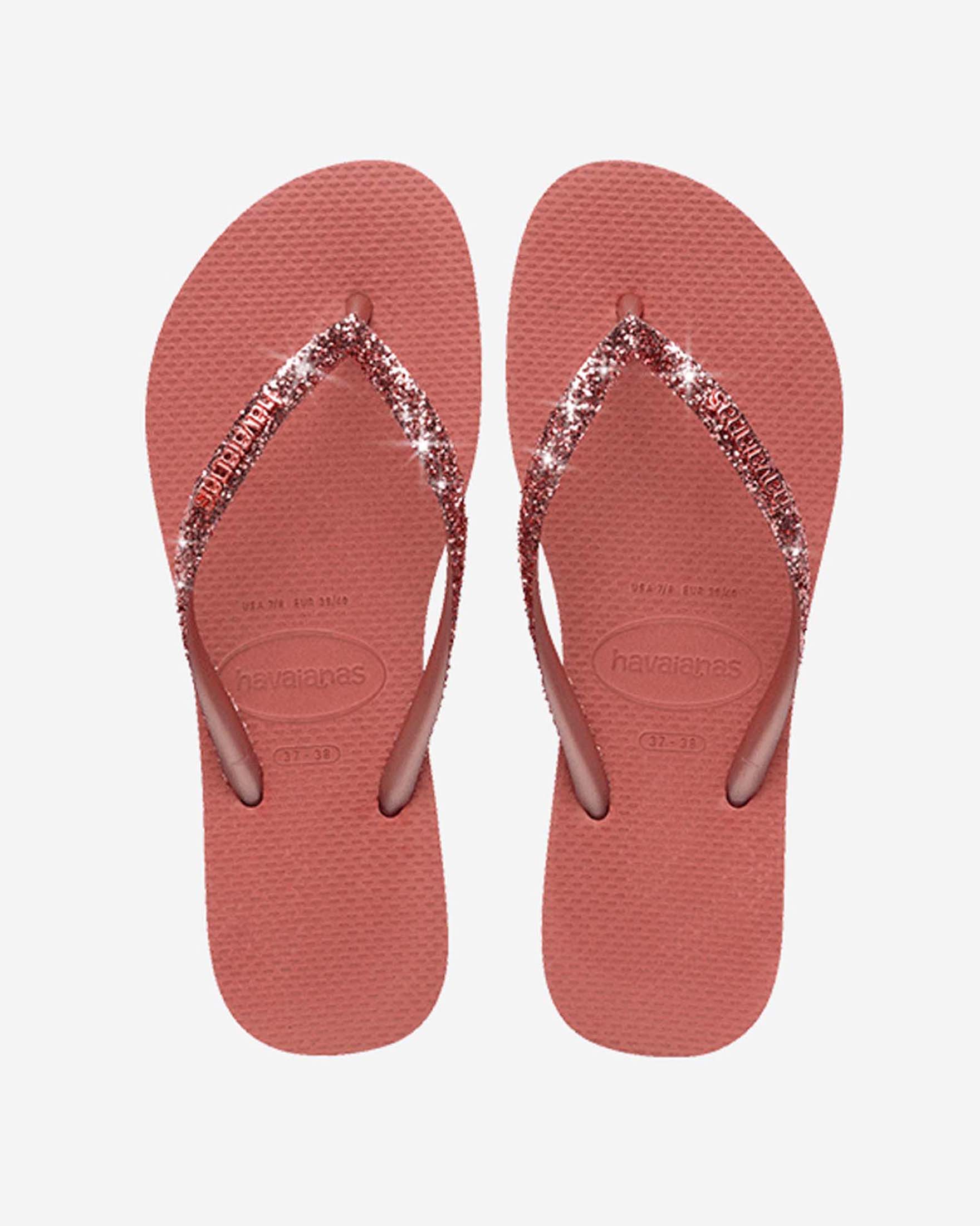Slim Glitter II rosa antico con fascetta glitterata