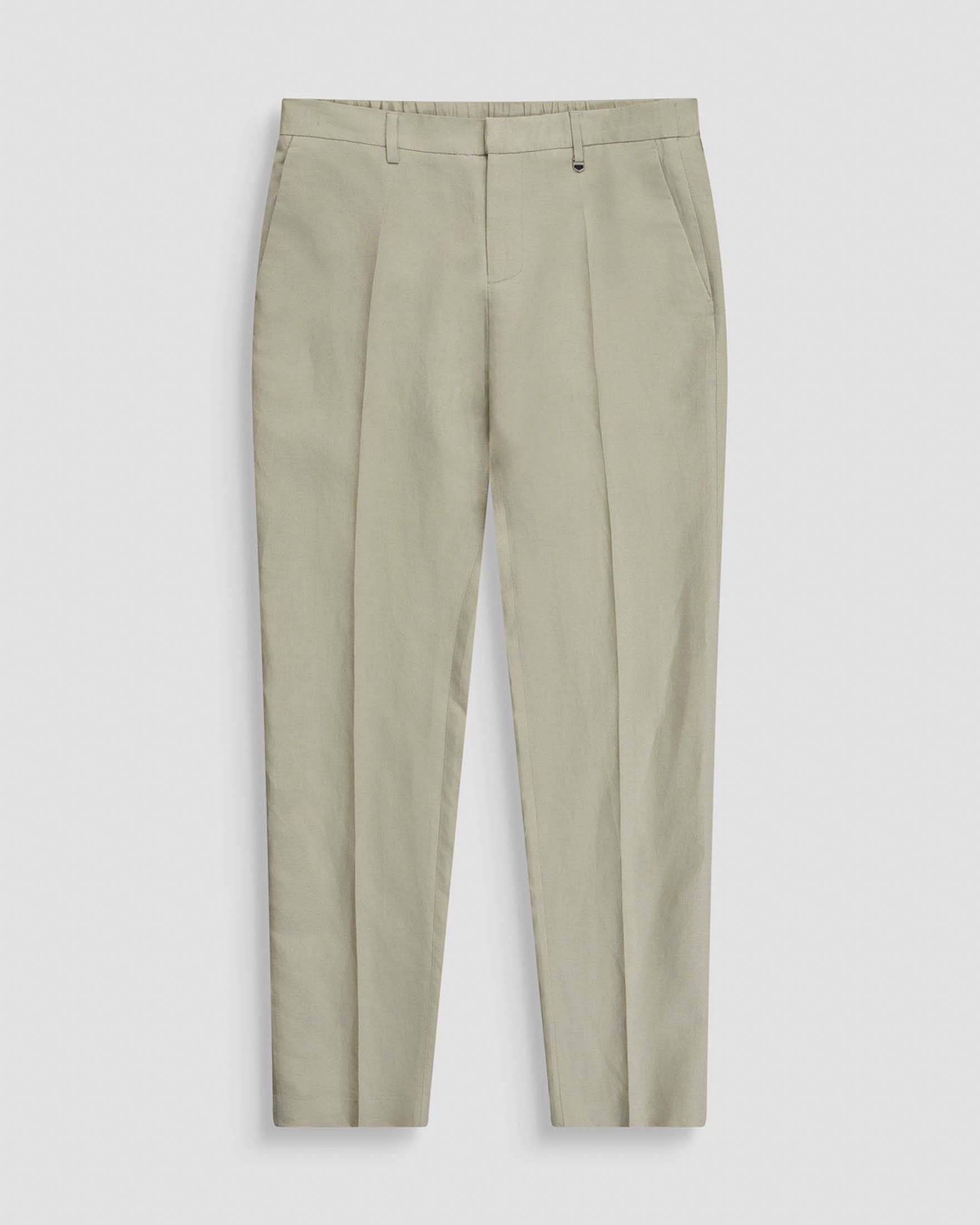 Pantaloni chinos Antony Morato beige in misto lino