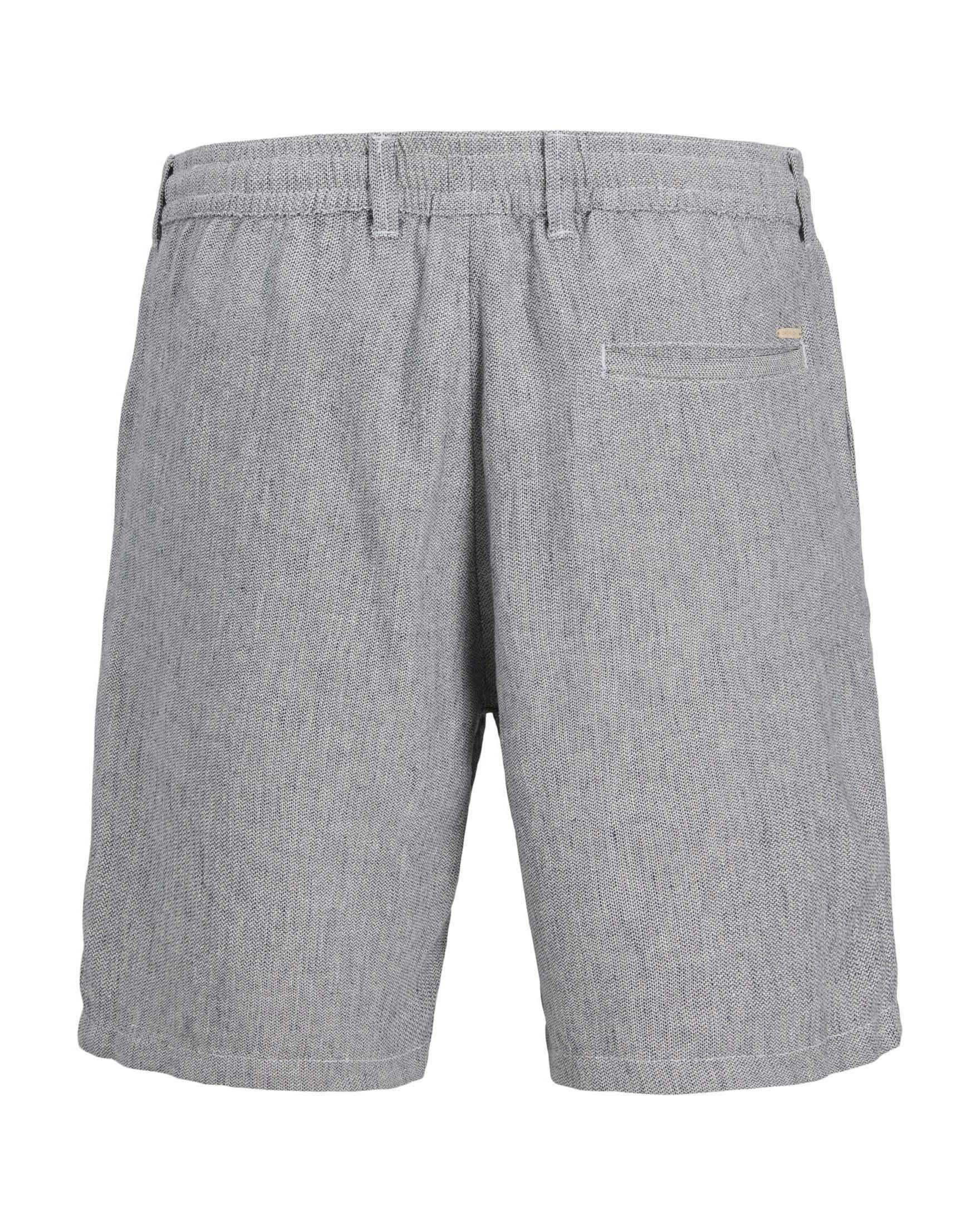 Bermuda chino Jack & Jones blu chiaro in misto lino image