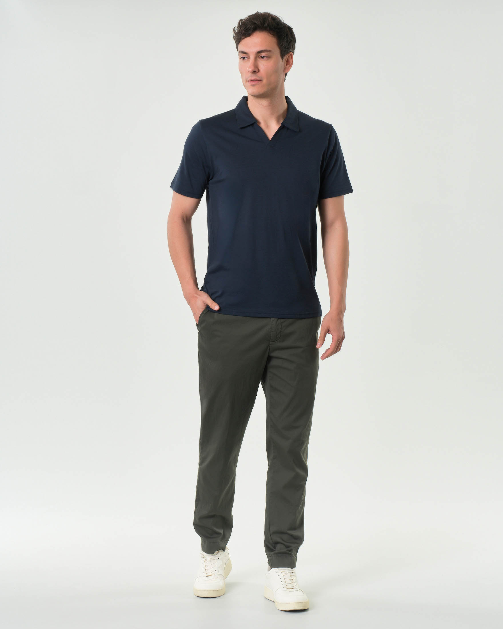 Cottech Chino Jo Pant R.R.D. verde militare