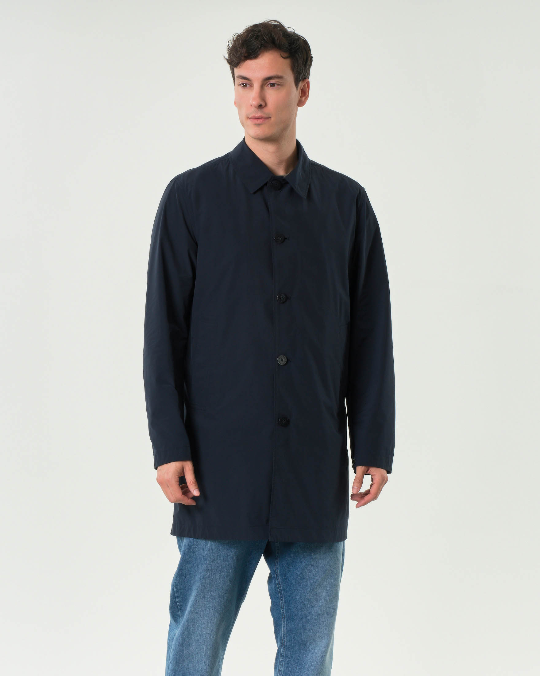 Impermeabile Urban Lamar Woolrich blu