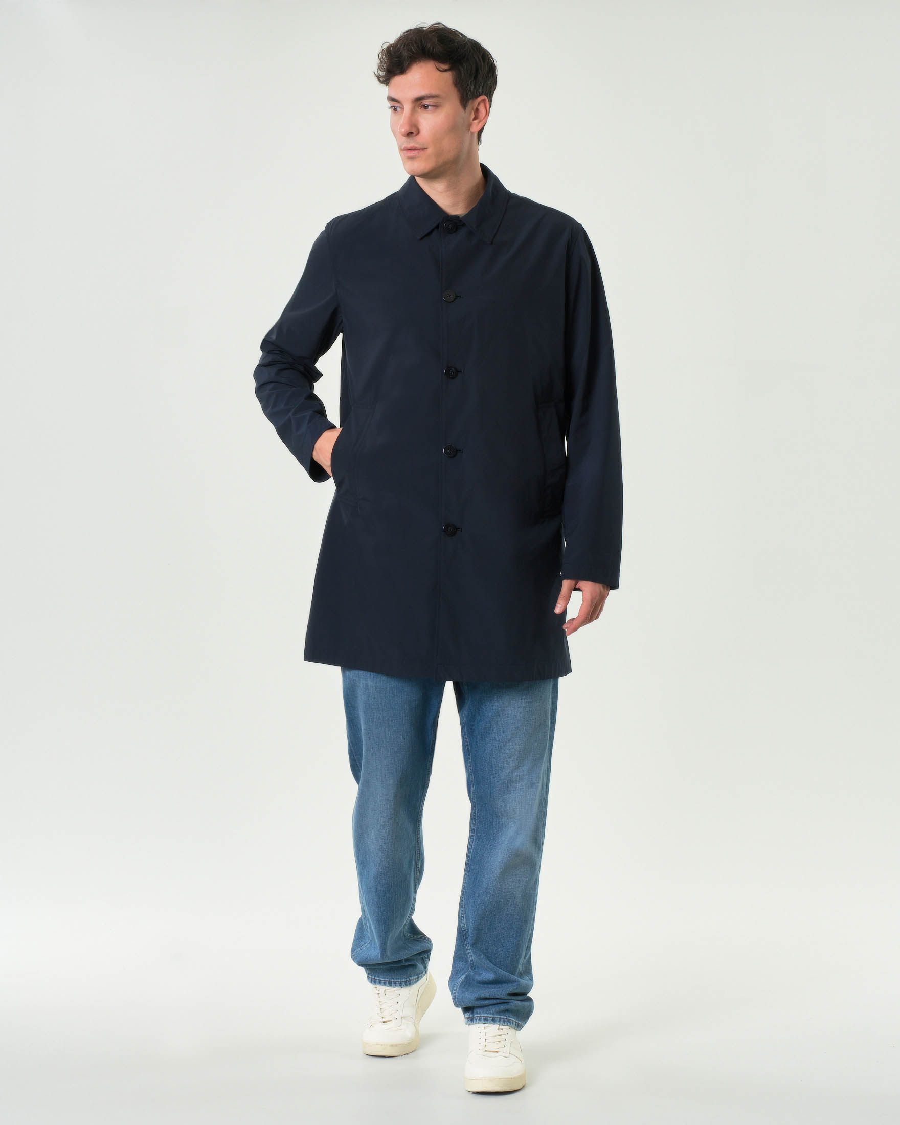 Impermeabile Urban Lamar Woolrich blu image