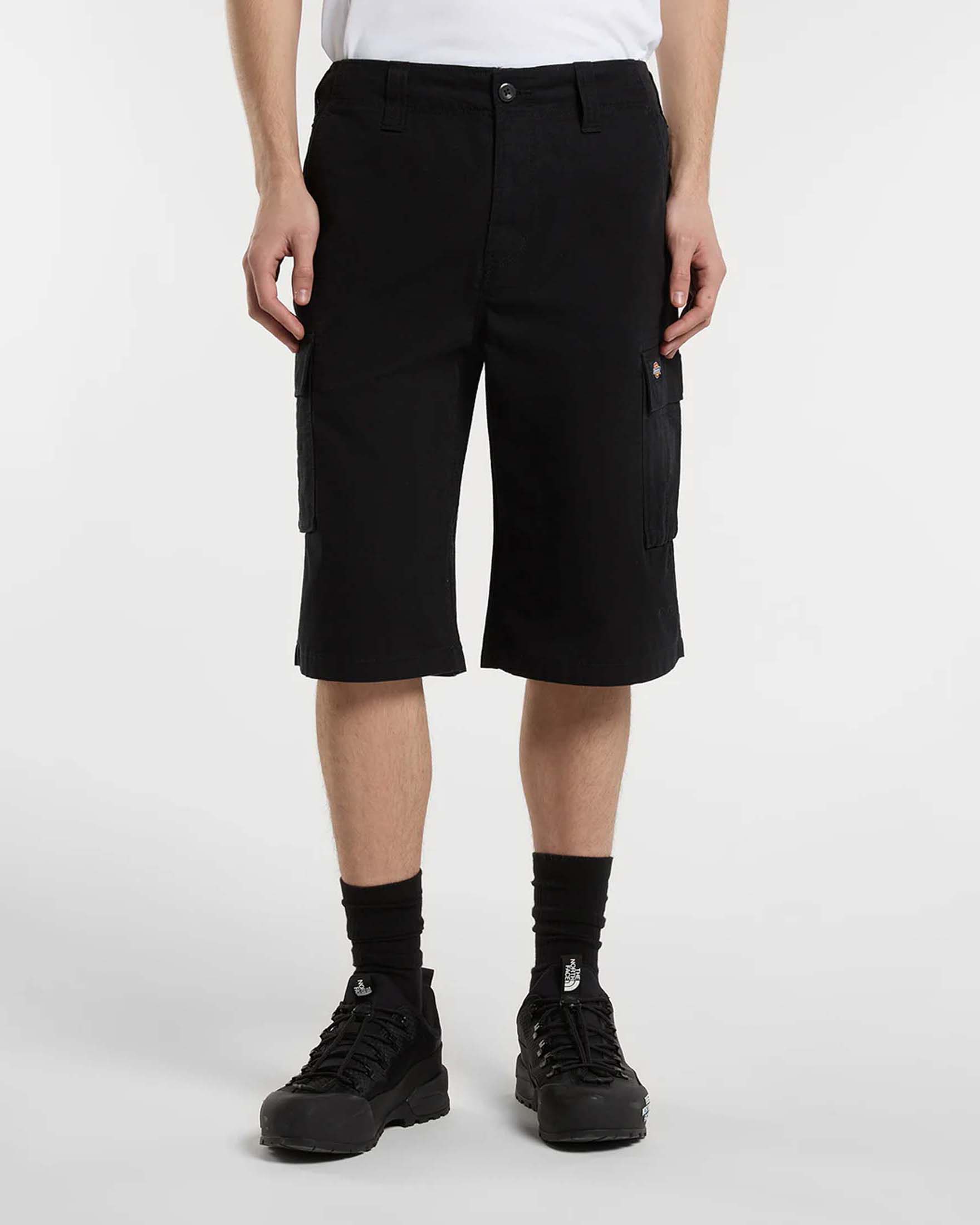 Bermuda cargo Eagle Bend Dickies nero in puro cotone