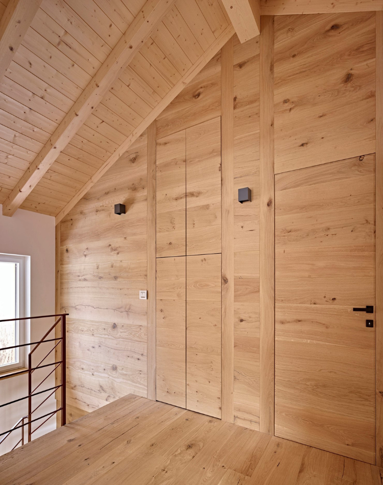 rivestimenti e boiserie in legno rovere