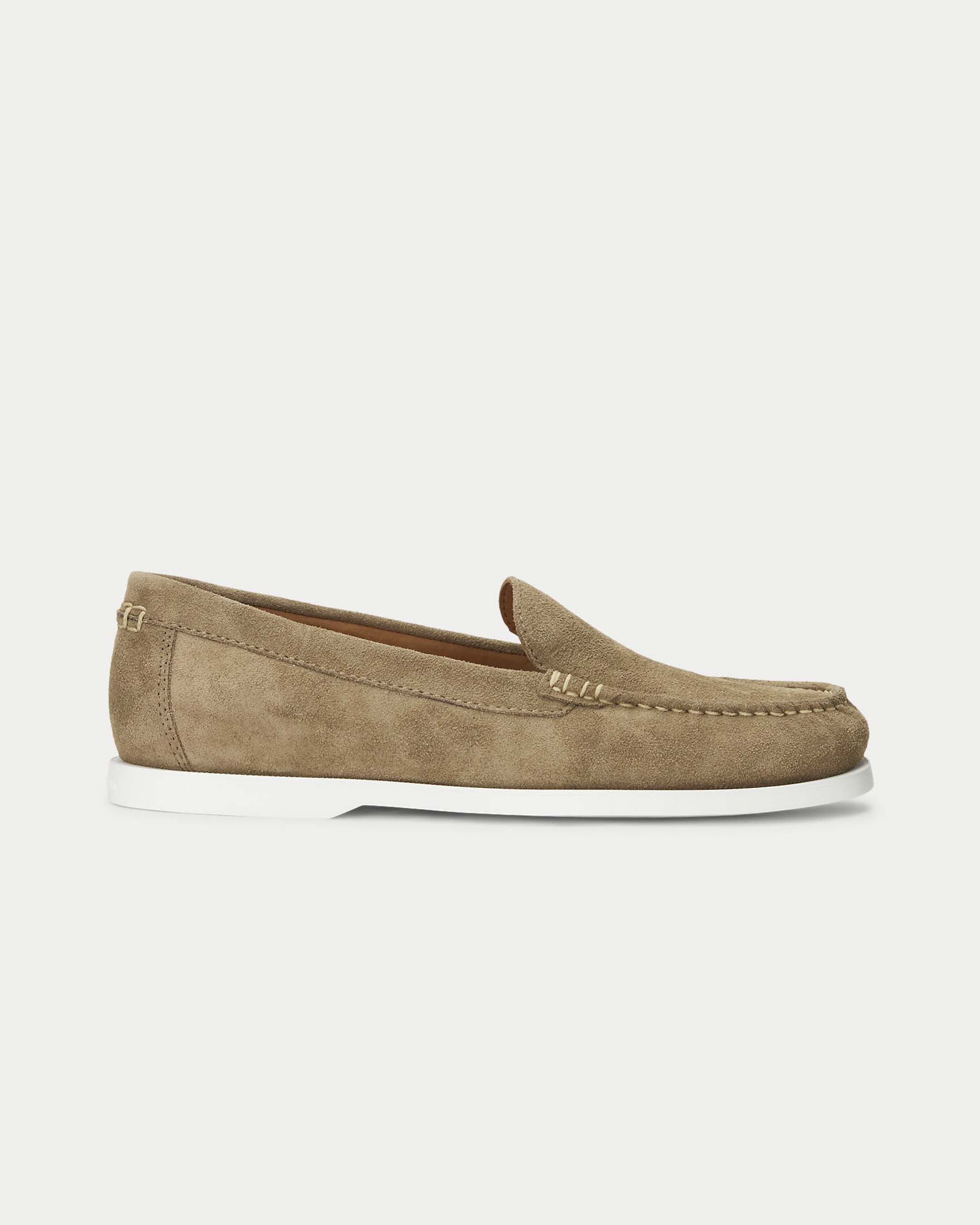 Mocassino Merton Polo color sabbia in pelle scamosciata