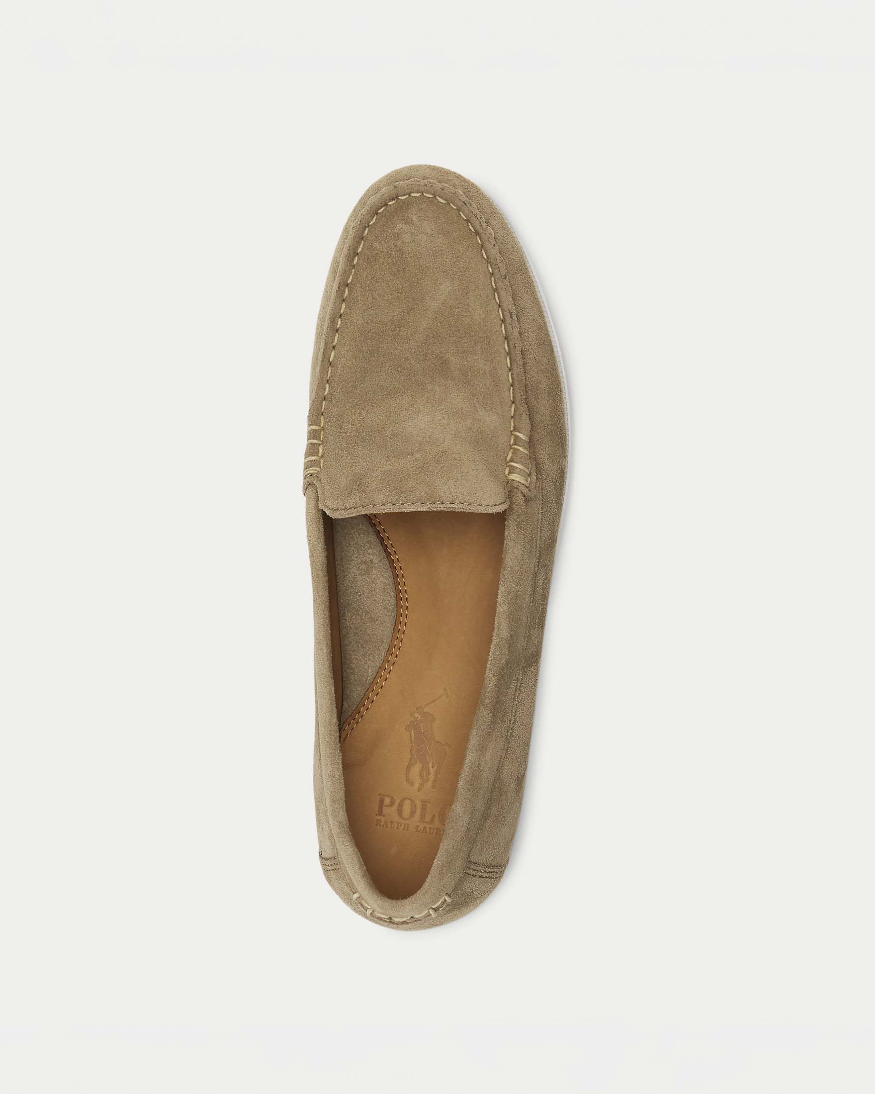 Mocassino Merton Polo Ralph Lauren color sabbia in pelle scamosciata image