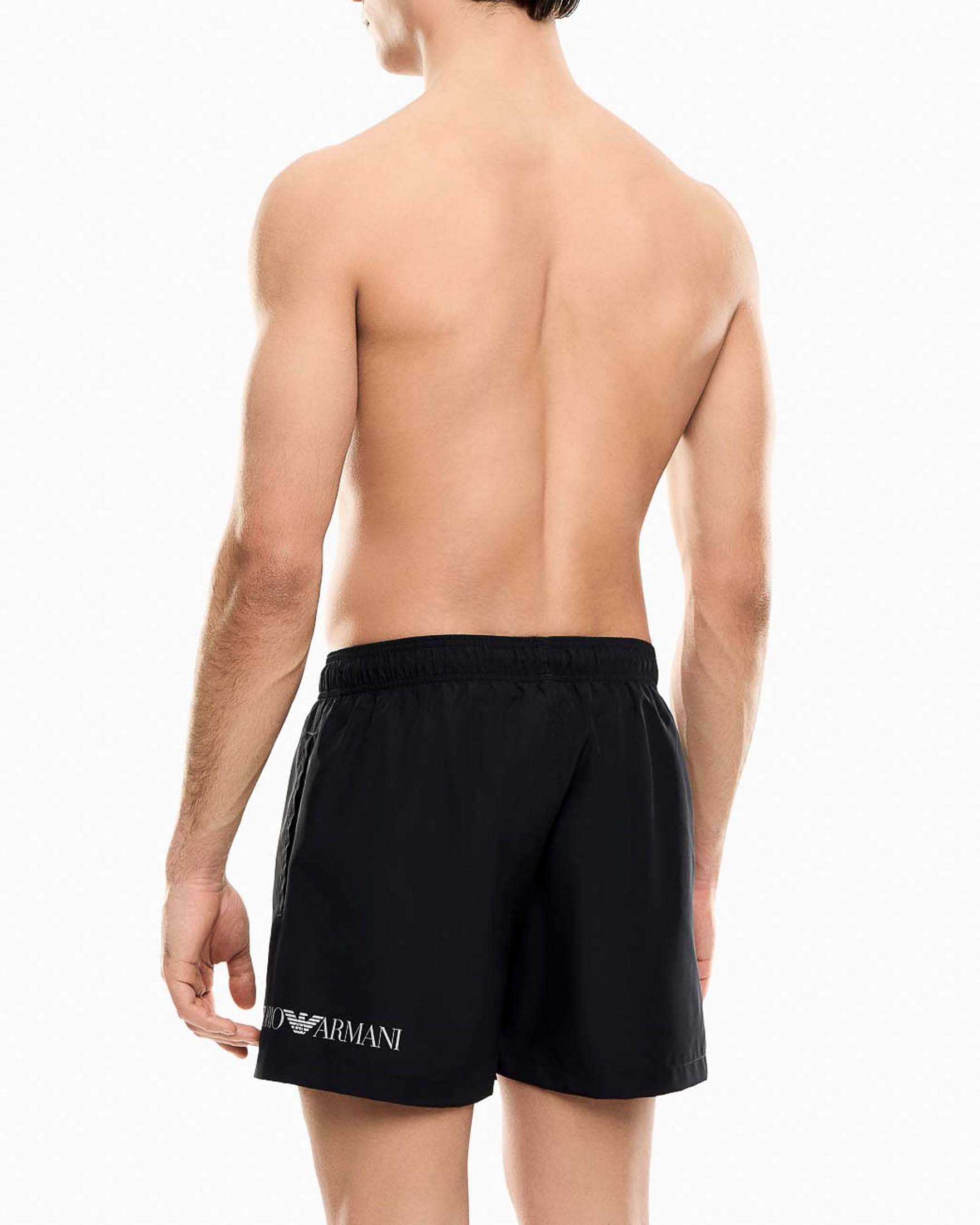 Boxer mare EA7 nero con stampa logo image