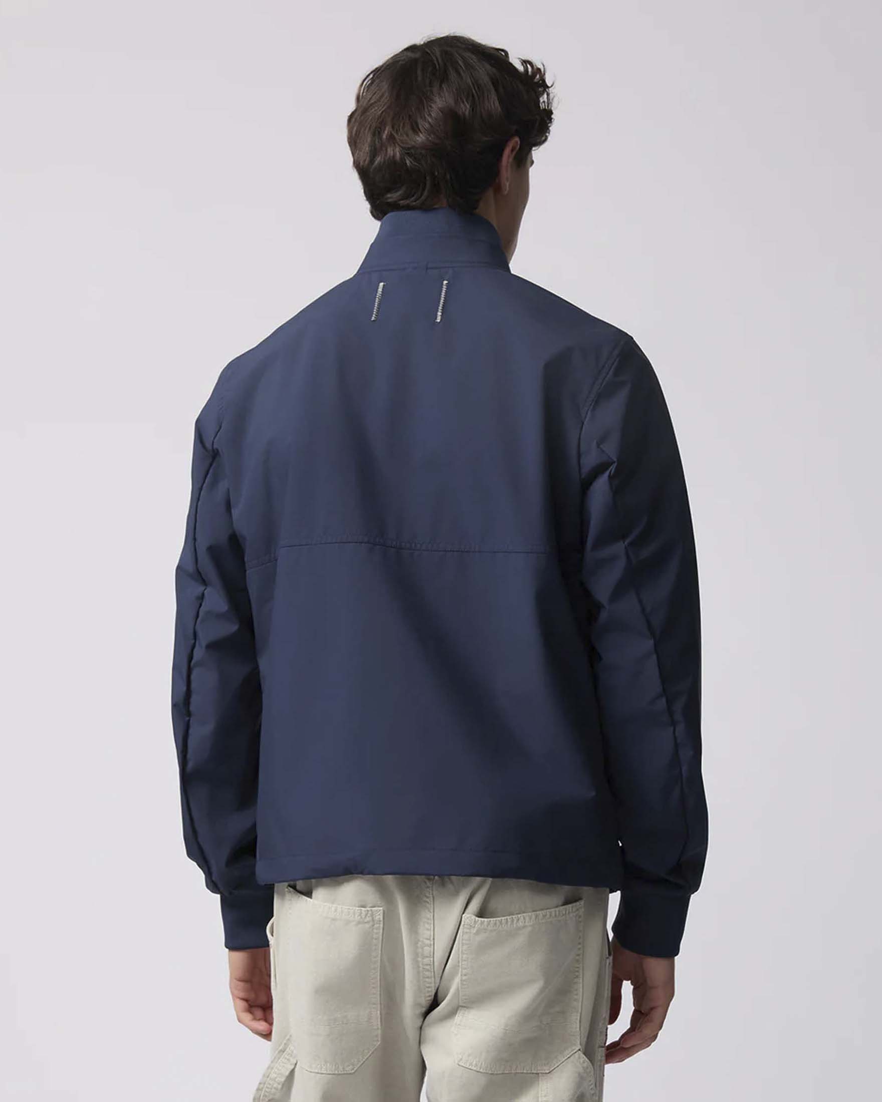 Bomber Refrigiwear blu navy in tessuto tecnico elasticizzato image