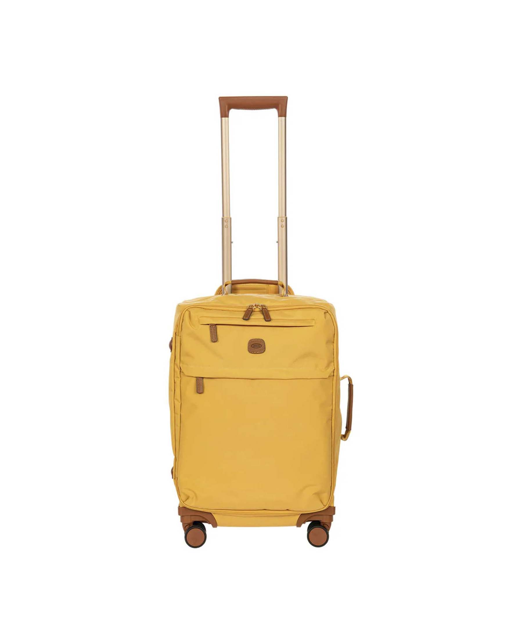 Trolley da cabina X-Collection Bric's ocra in tessuto impermeabile