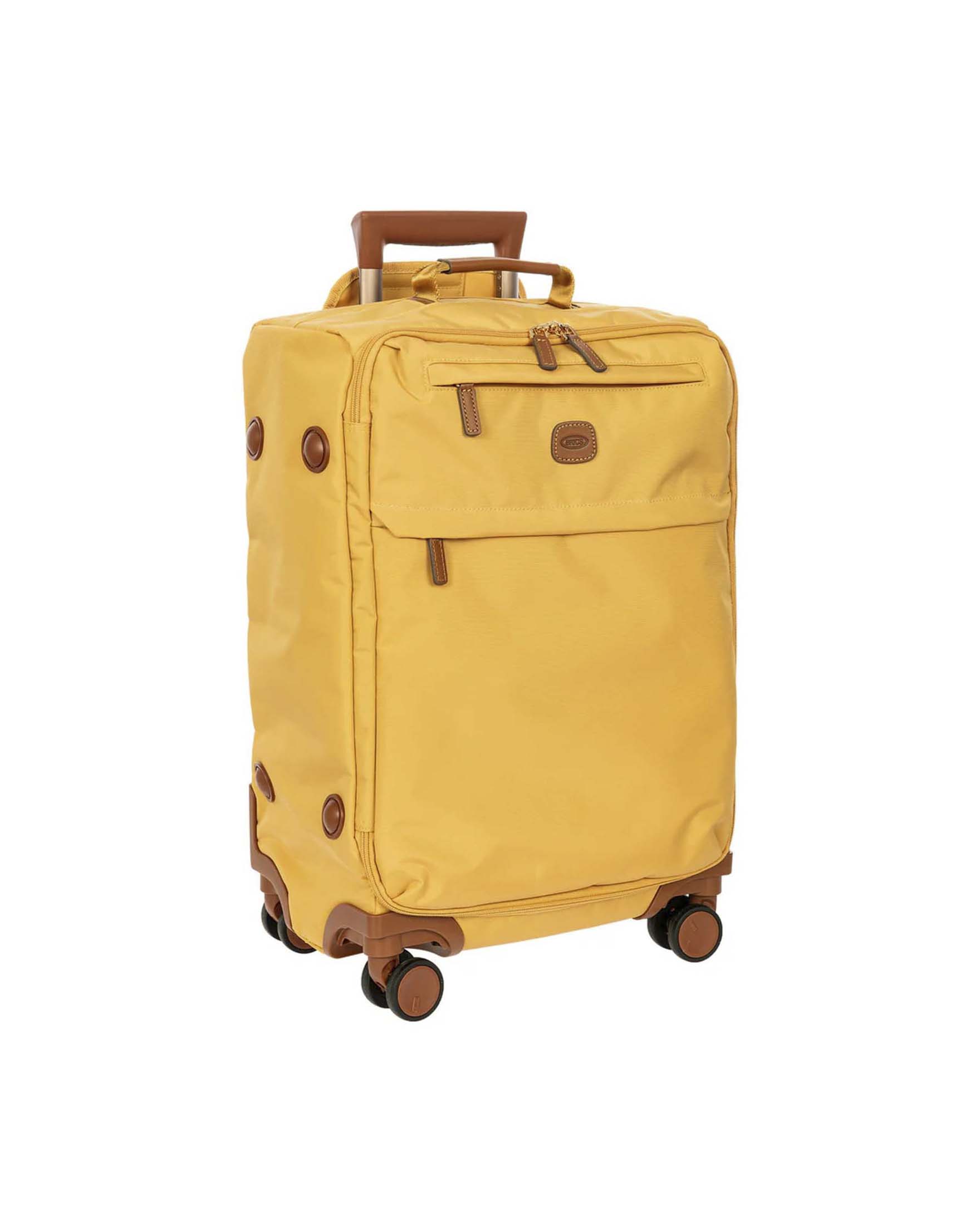 Trolley da cabina X-Collection Bric's ocra in tessuto impermeabile image