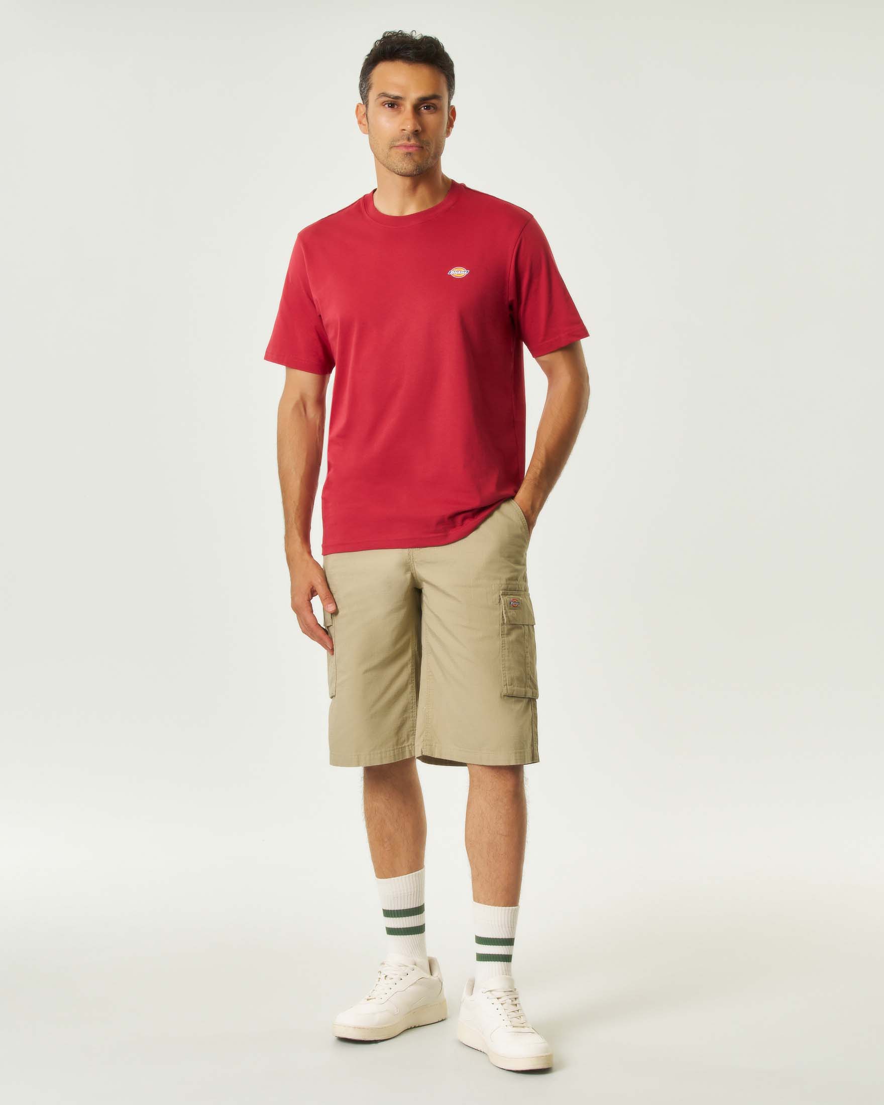 Dickies — Bermuda cargo Eagle Bend Dickies beige in puro cotone