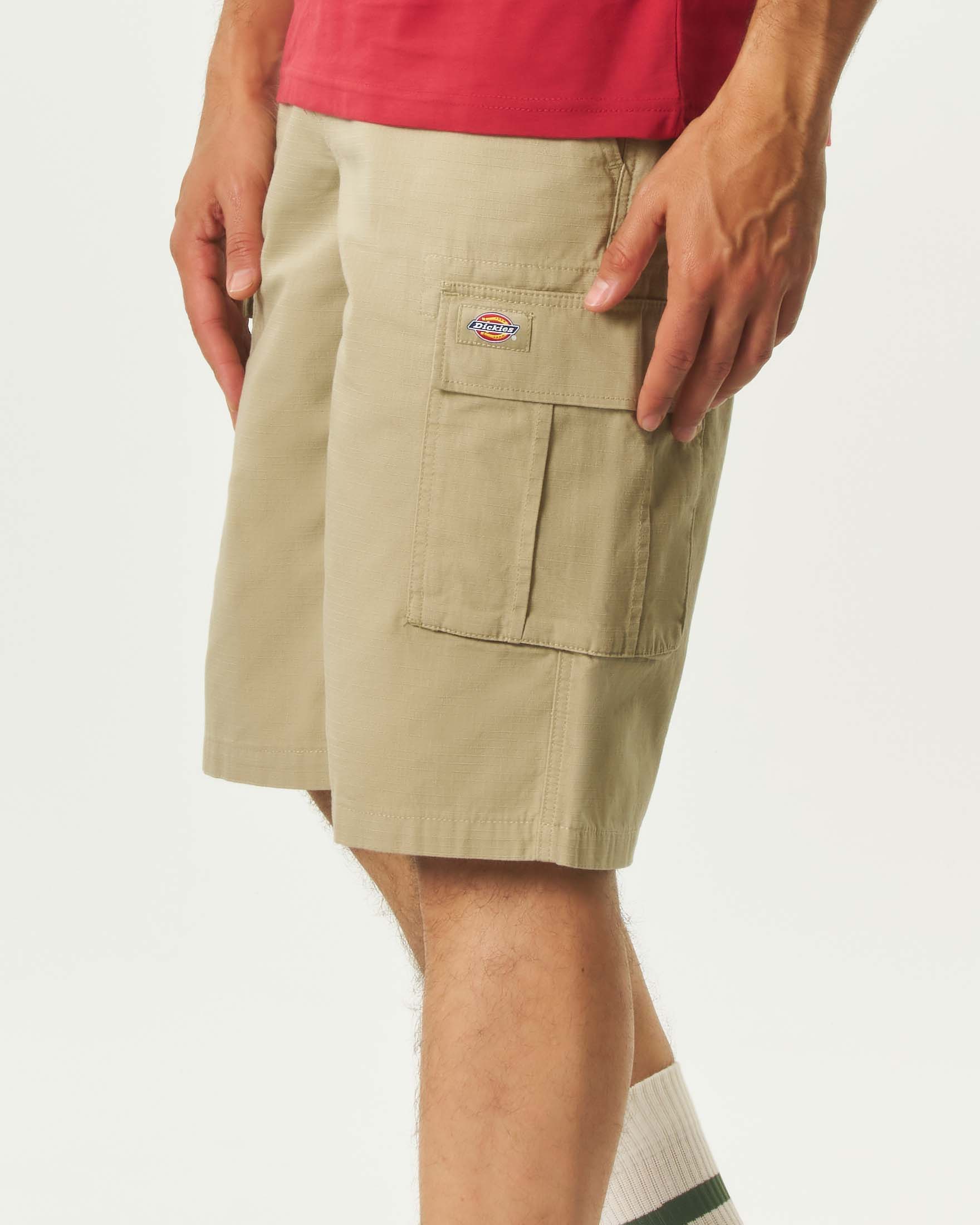 Bermuda cargo Eagle Bend Dickies beige in puro cotone image
