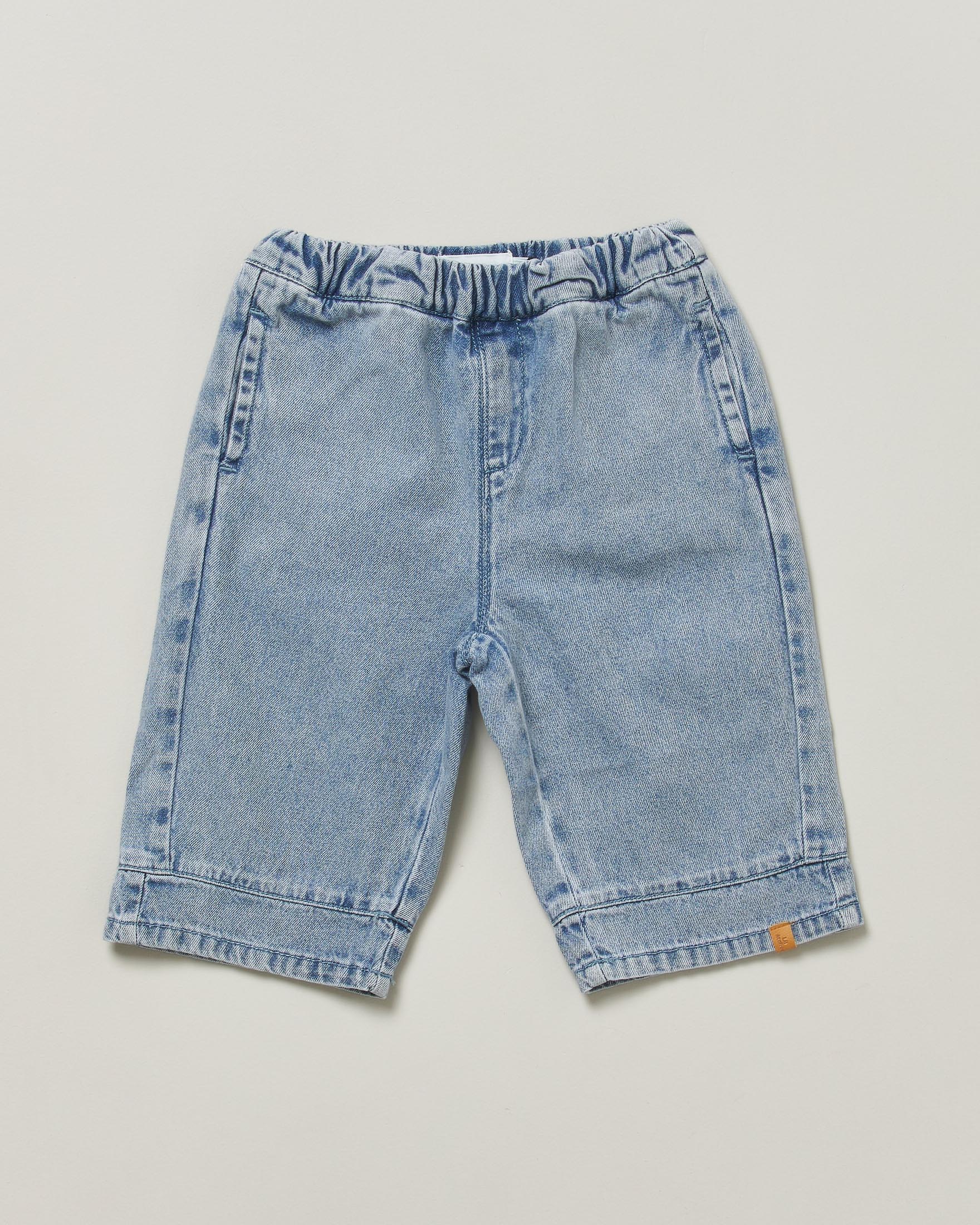 Pantalone balloon LiL'Atelier in denim di puro cotone