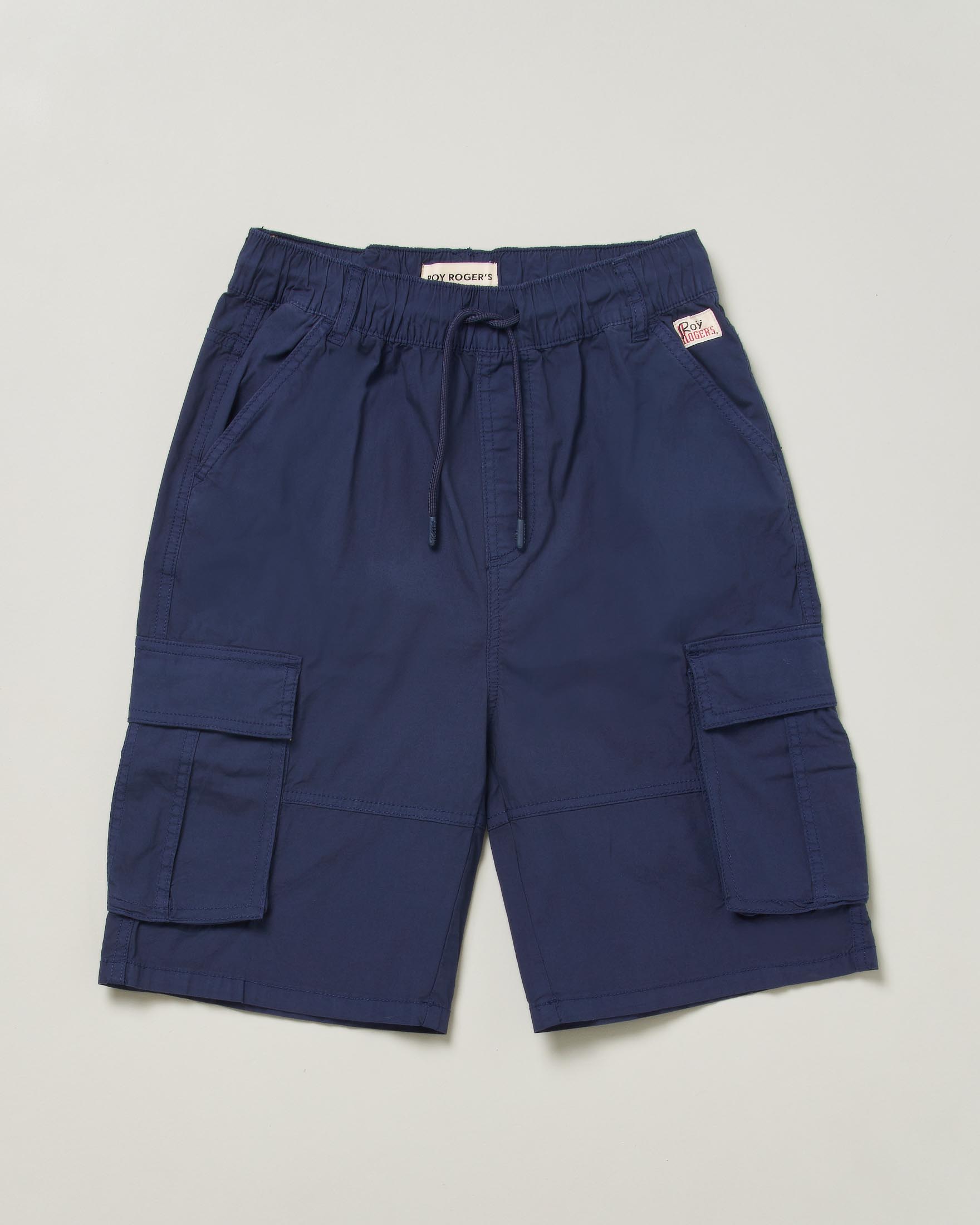 Bermuda cargo blu Roy Roger's in puro cotone
