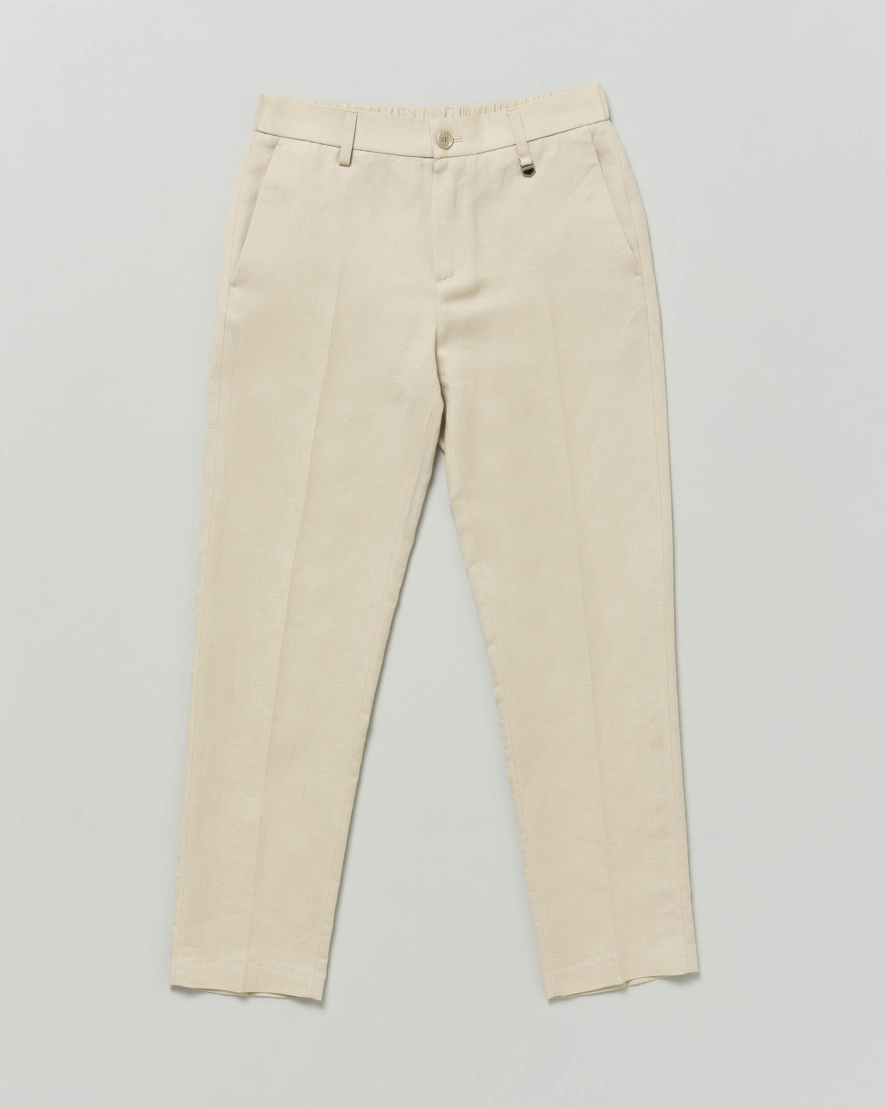 Pantalone chino Antony Morato Kids sabbia in misto lino