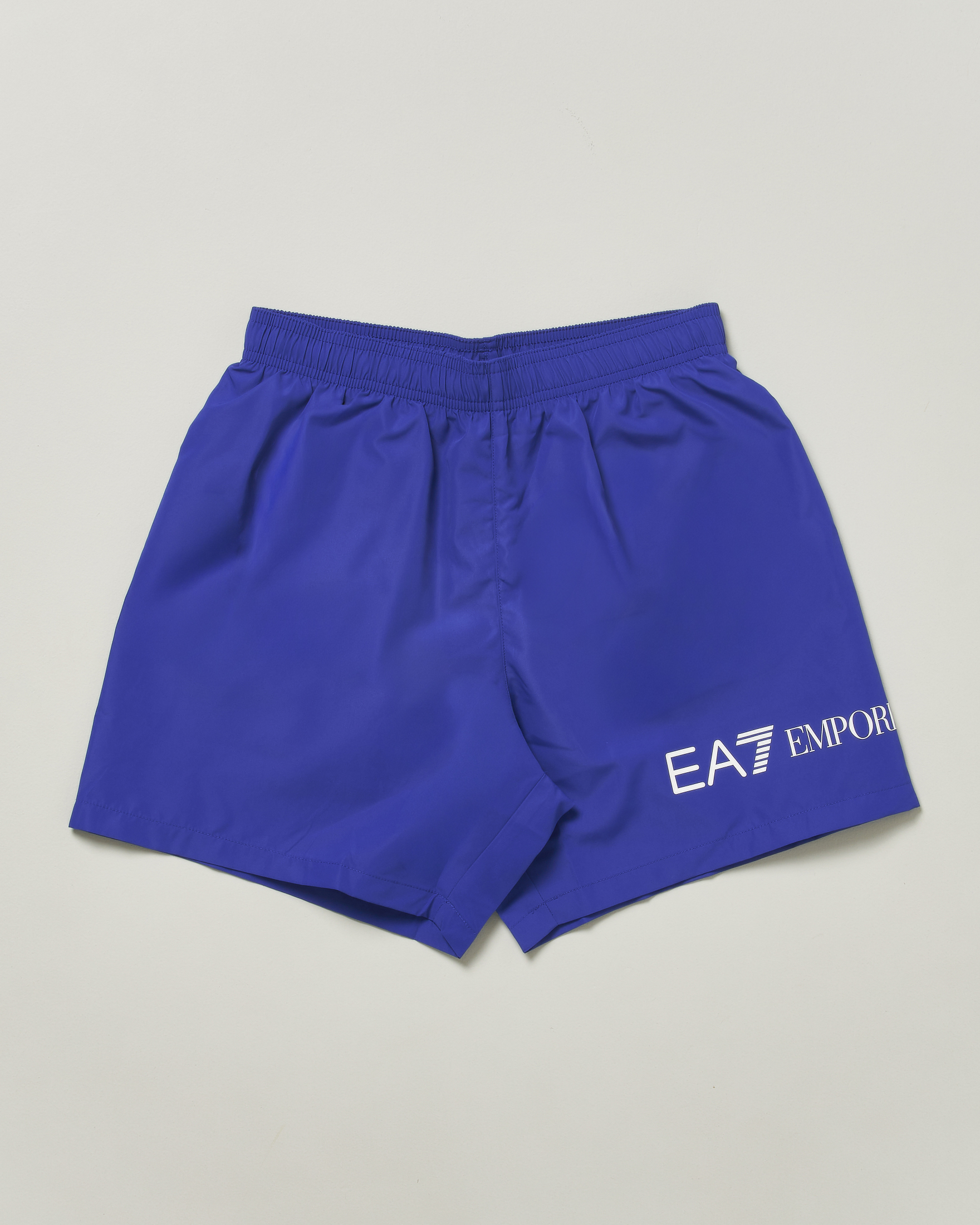 Boxer mare blu royal con stampa logo monogramma