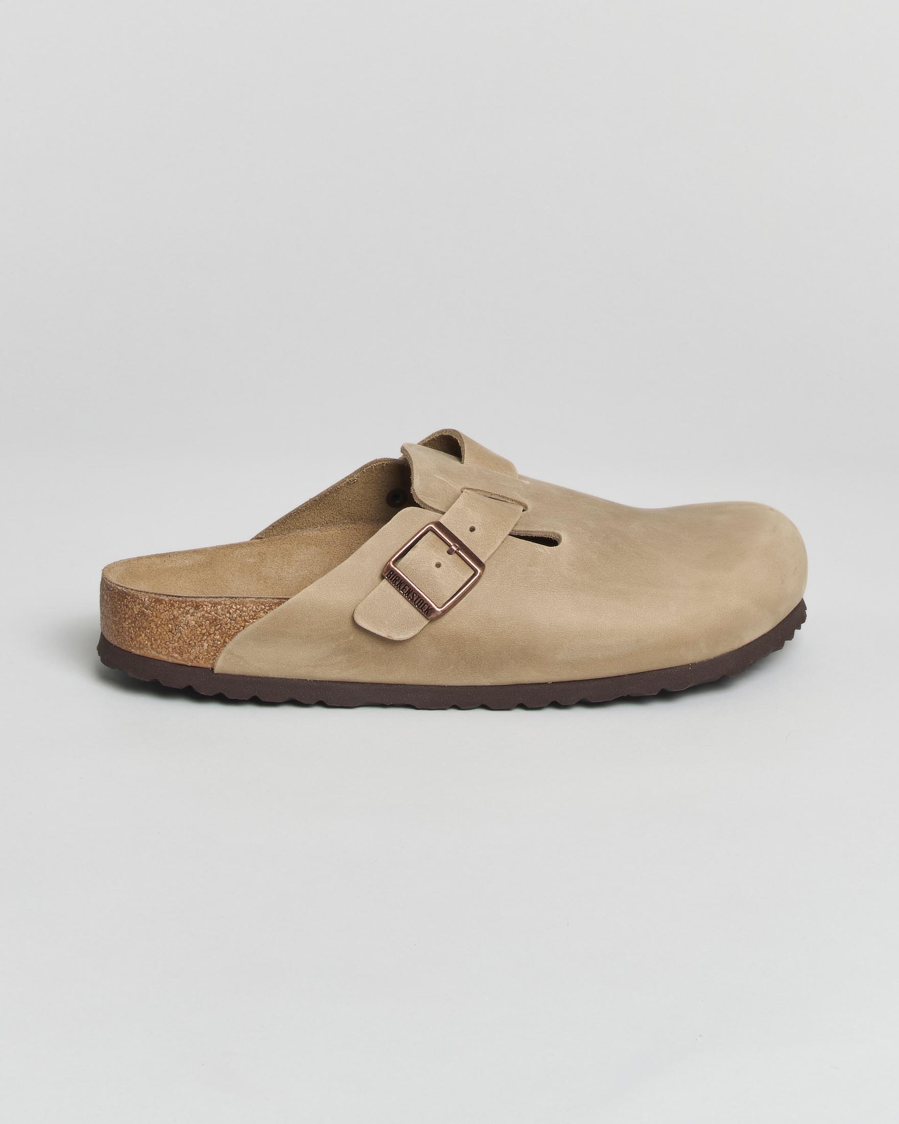 Sandalo Boston beige in pelle oliata