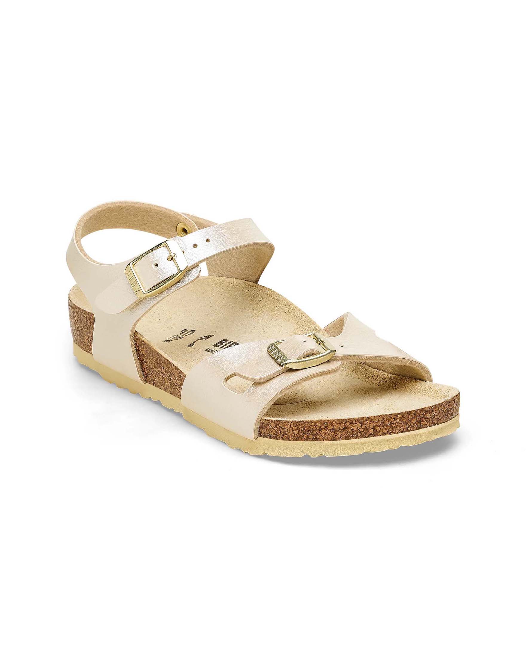 Sandalo Birkenstock Rio avorio perlato