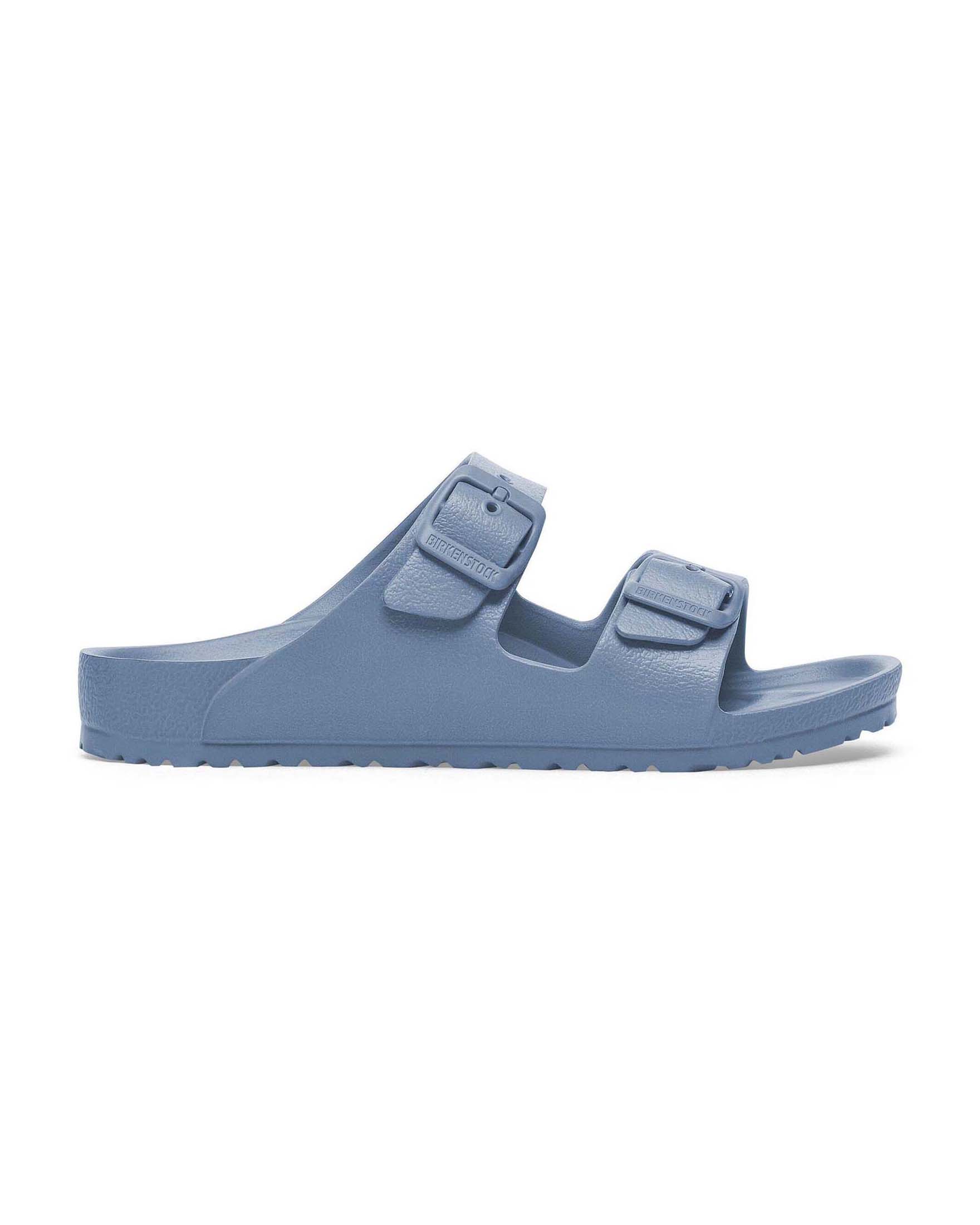 Sandalo Birkenstock Arizona azzurro in gomma