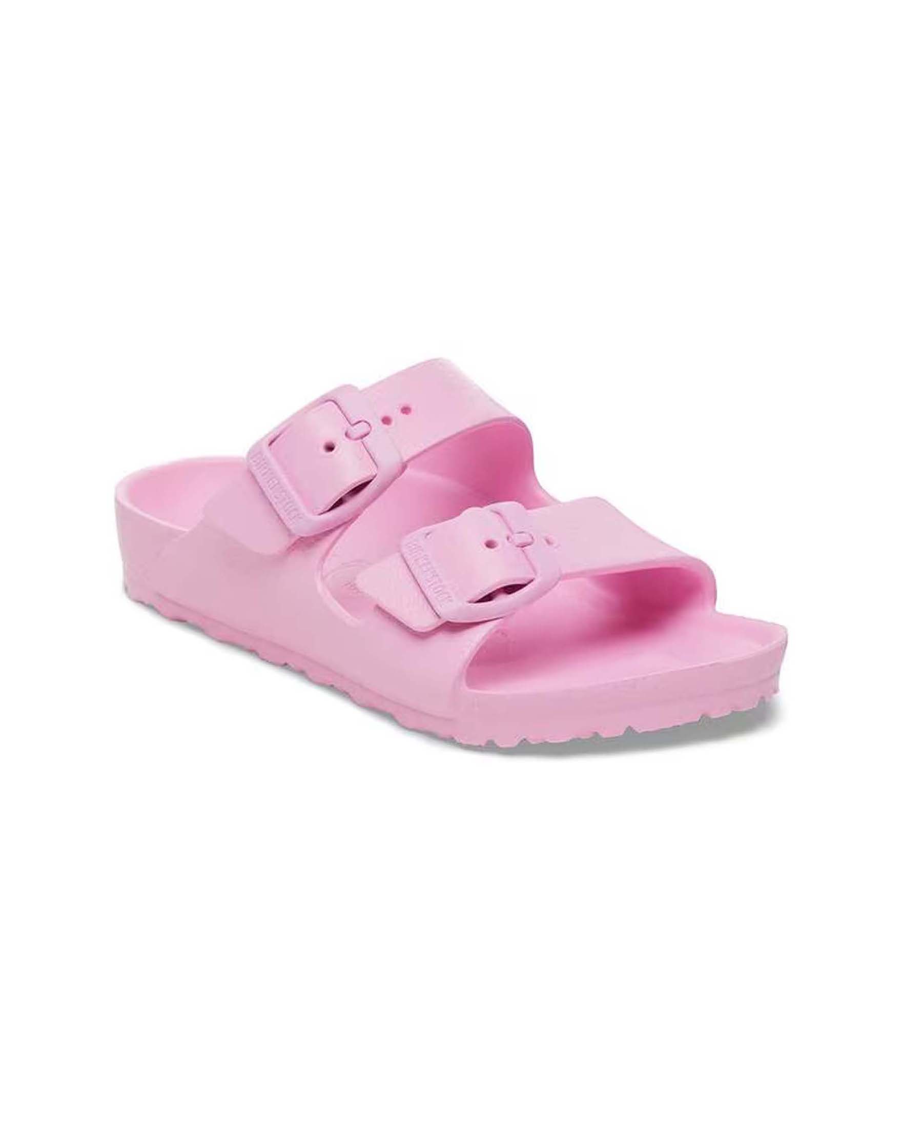 Sandalo rosa Birkenstock Arizona in gomma