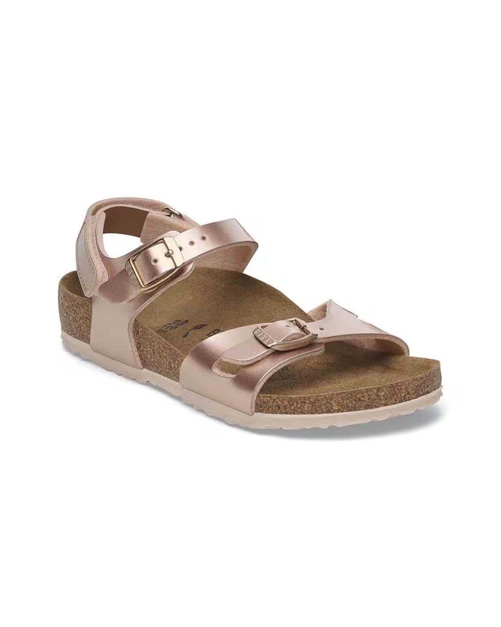 Sandalo Birkenstock Rio Electric rosa antico