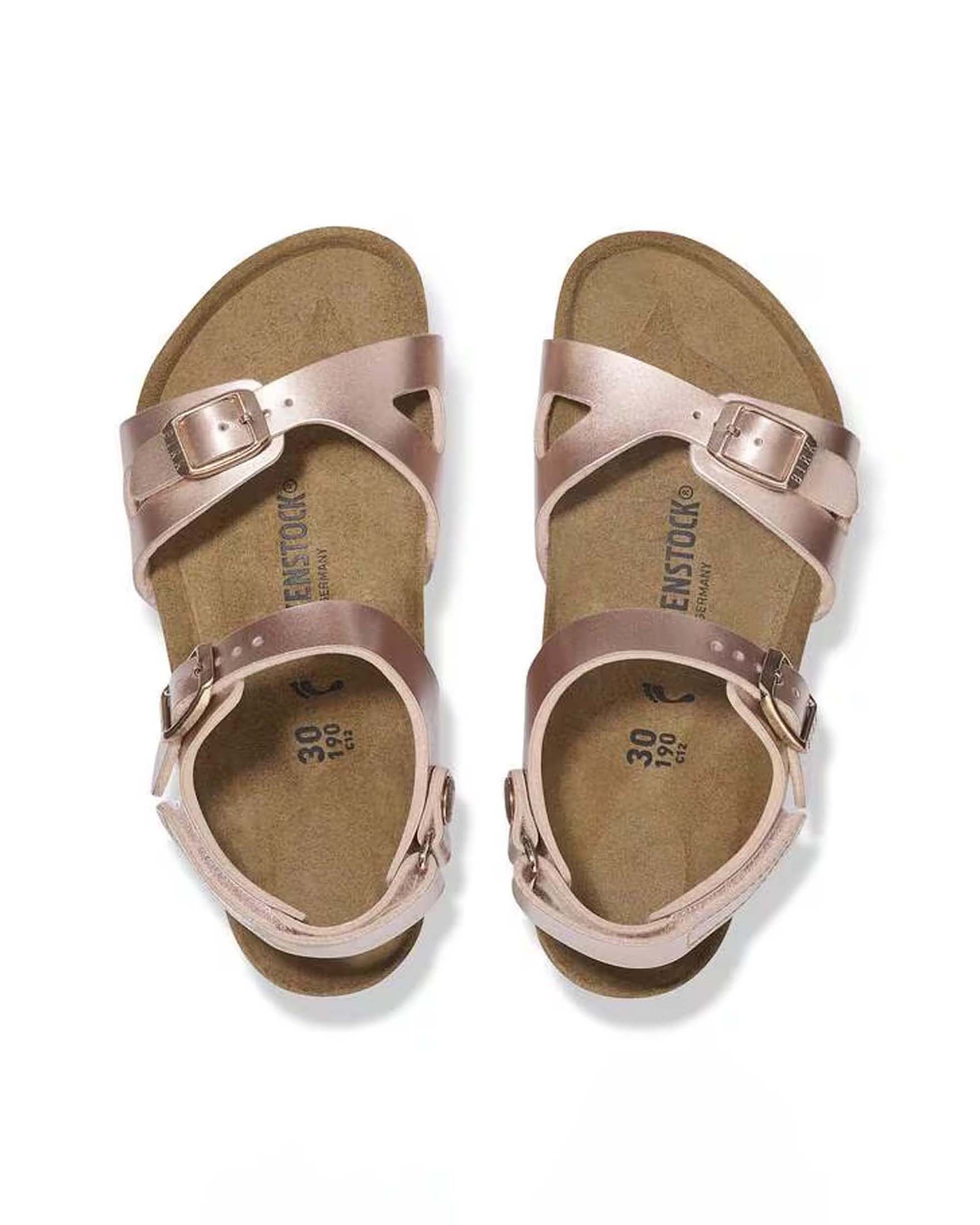 Sandalo Birkenstock Rio Electric rosa antico image