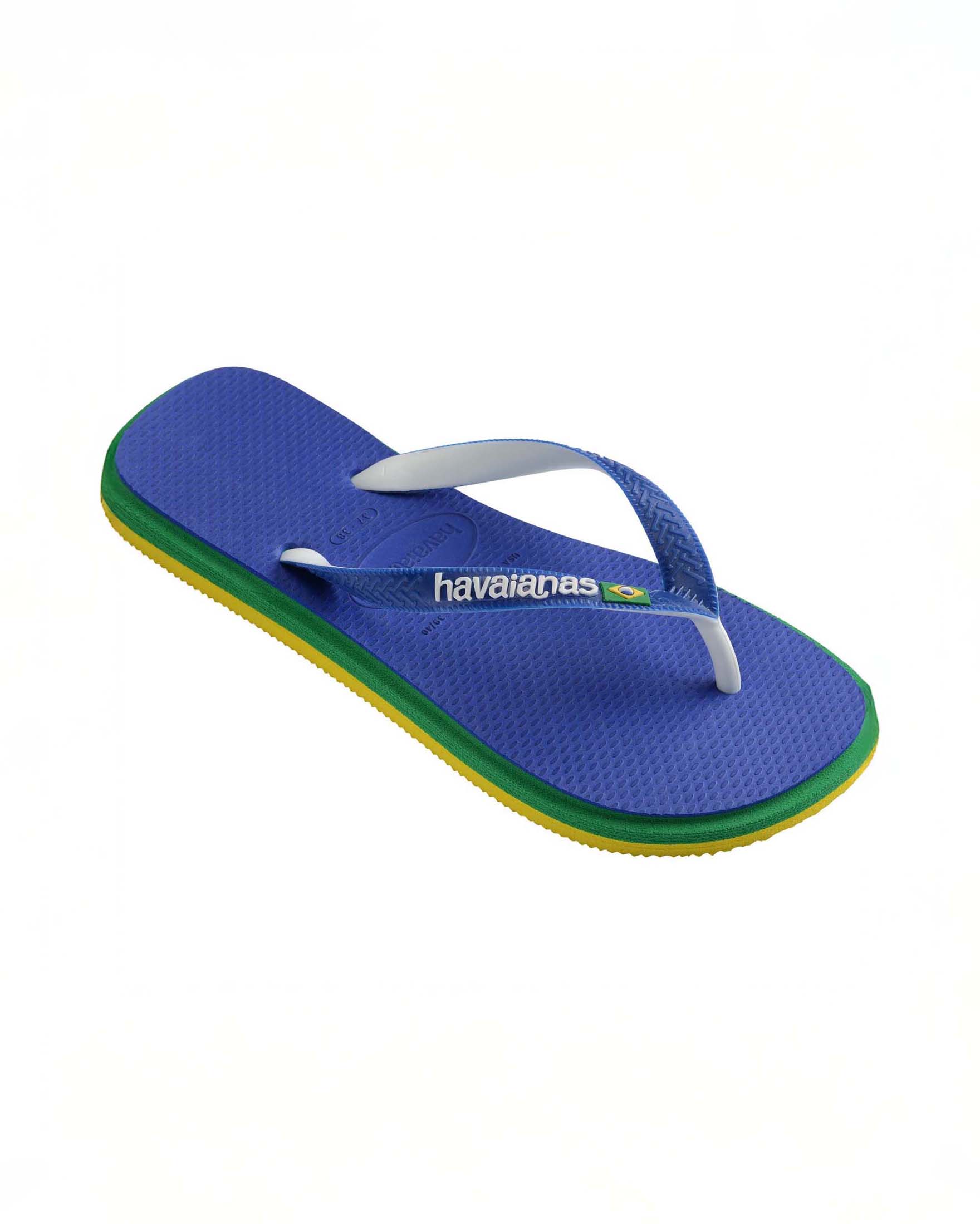 Brasil Twist blu royal con profilo verde