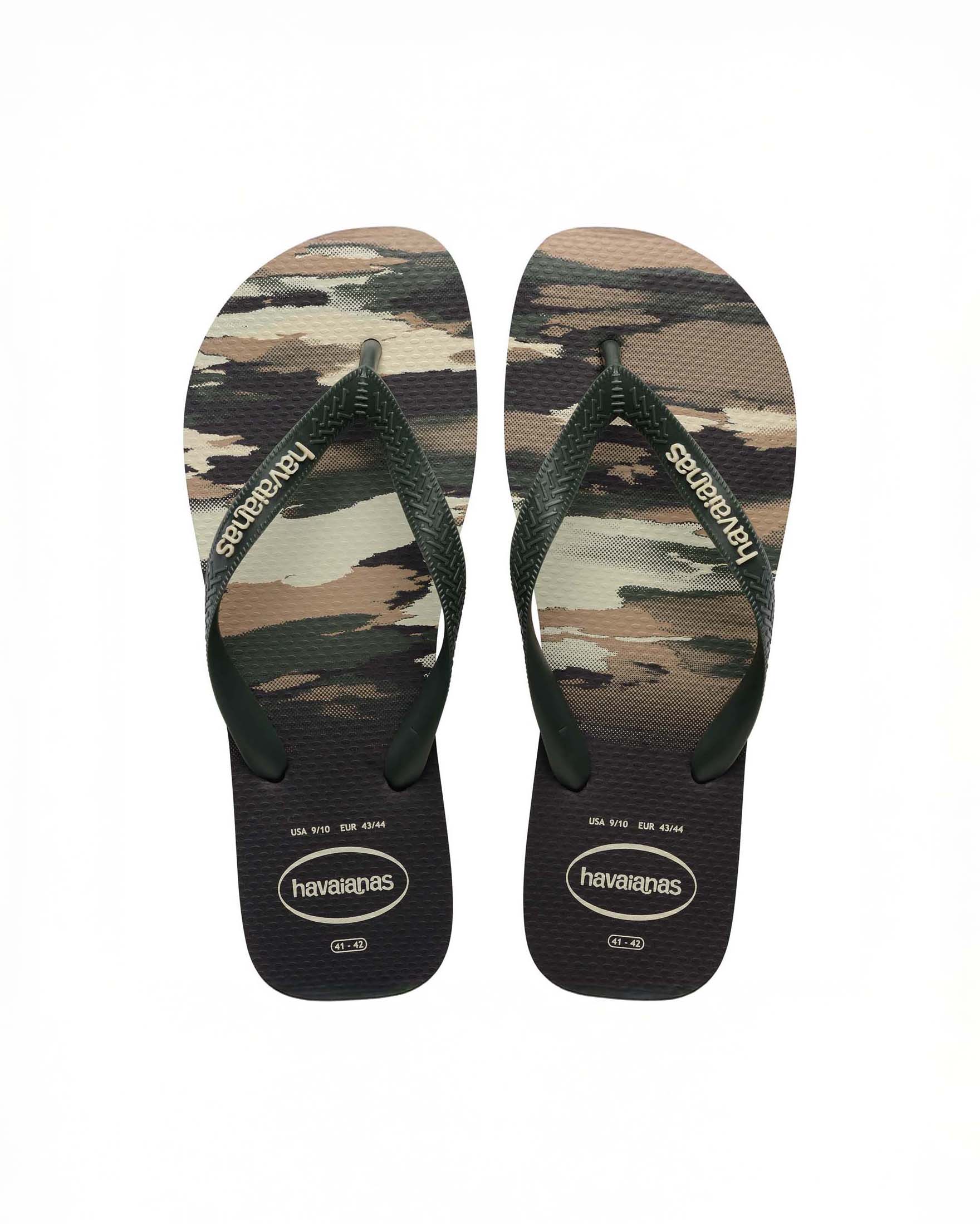 Havaianas Top Camu nera e beige