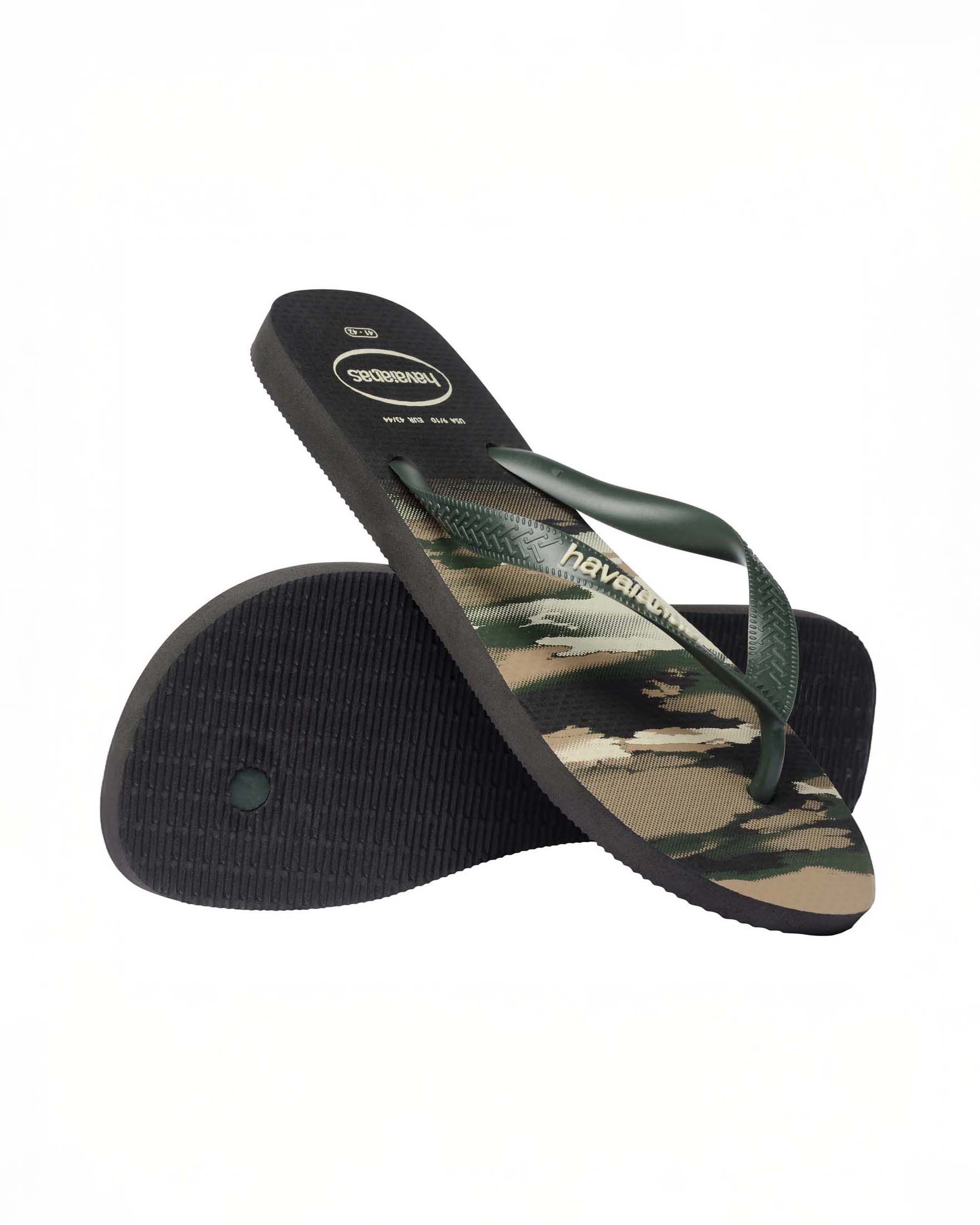 Havaianas Top Camu nera e beige image