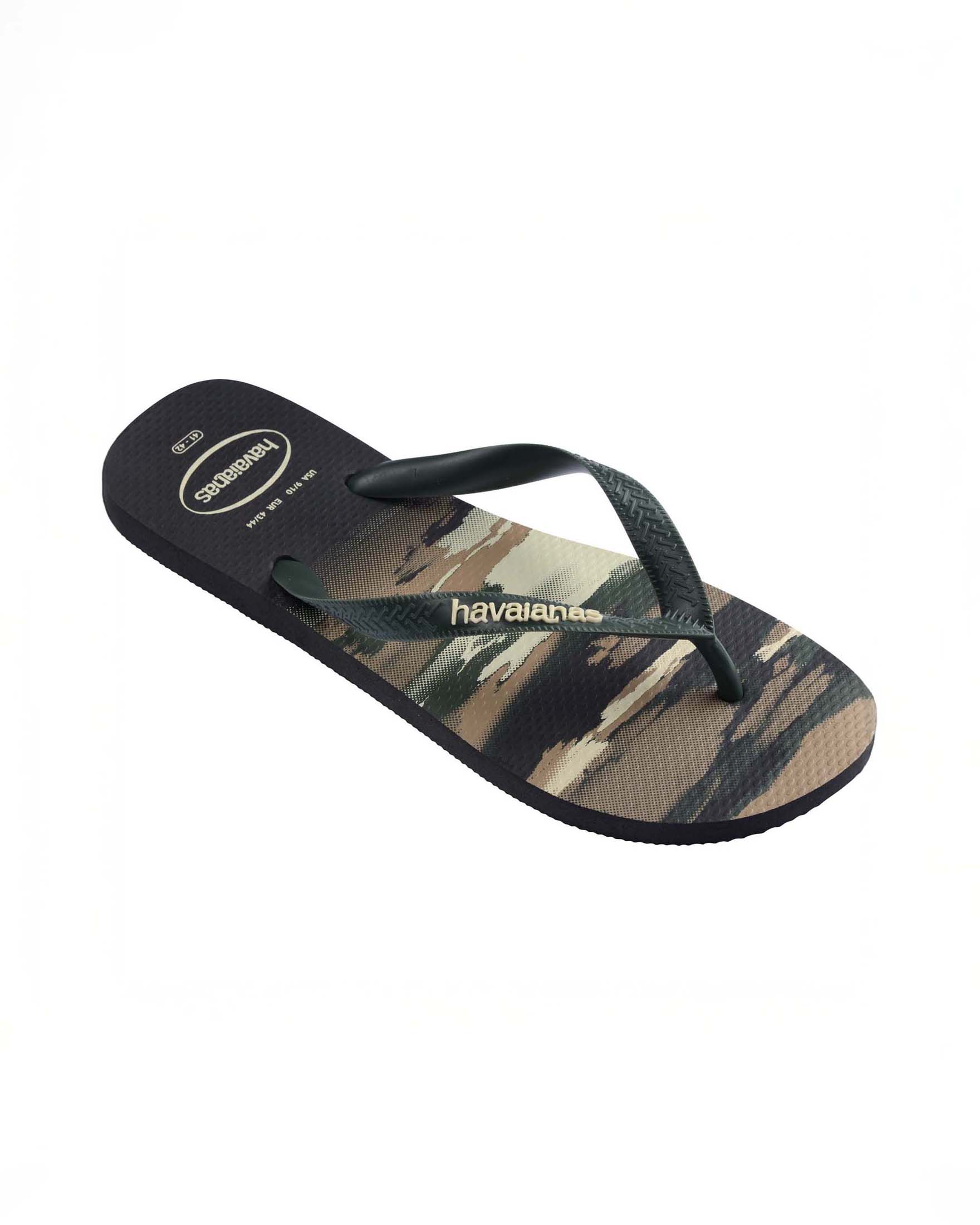 Havaianas Top Camu nera e beige