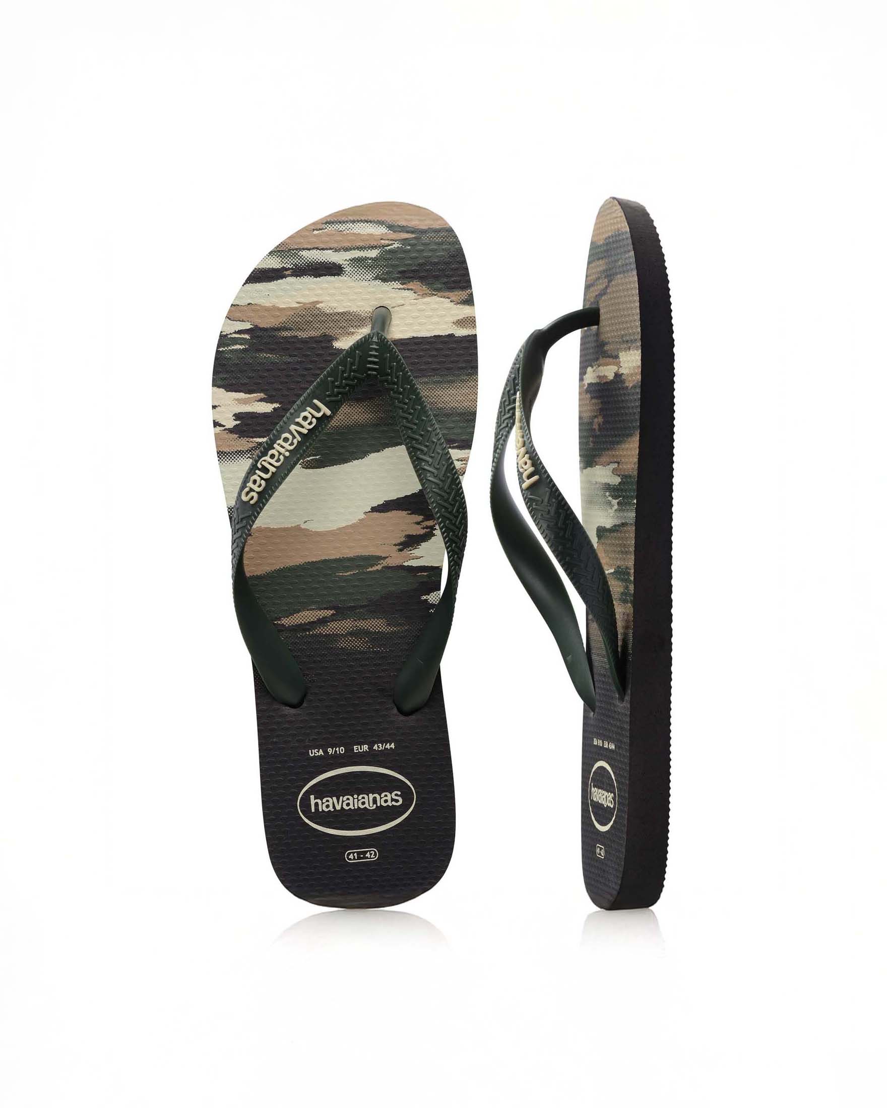 Havaianas Top Camu nera e beige