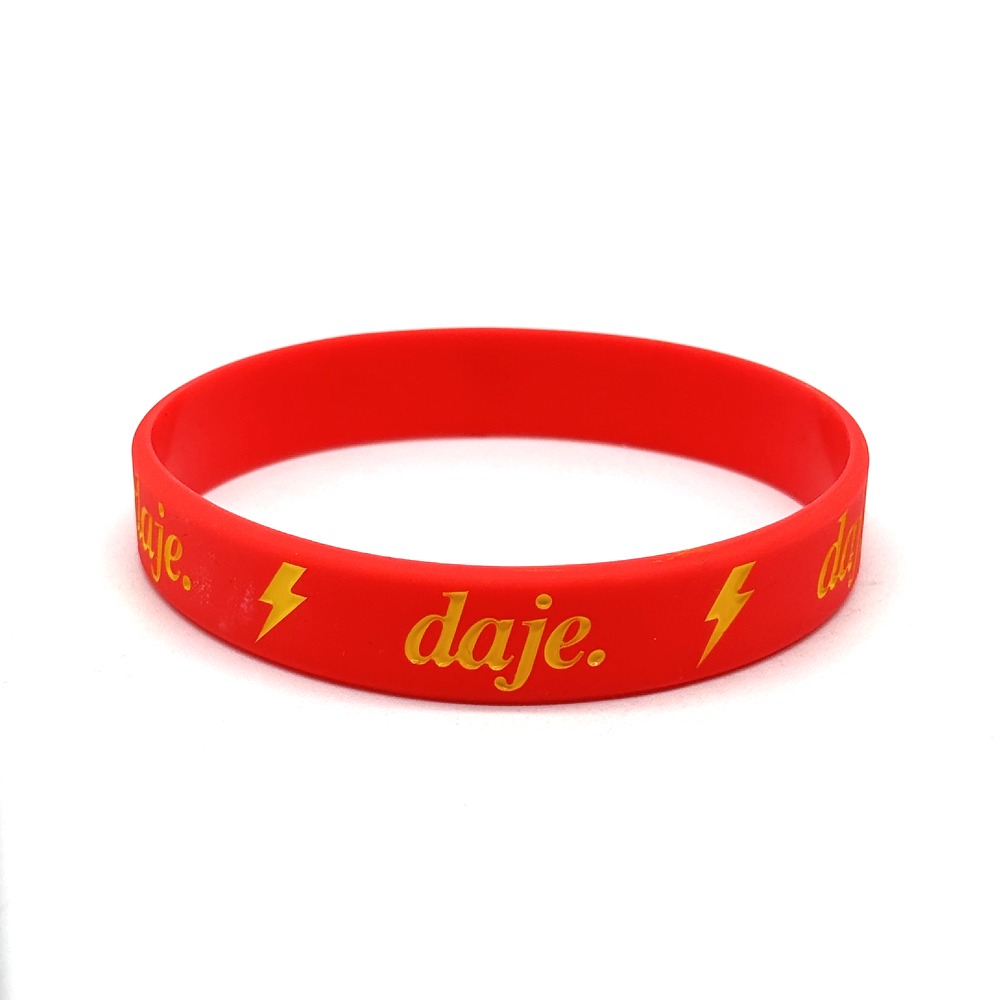 Braccialetto Silicone - Daje Red