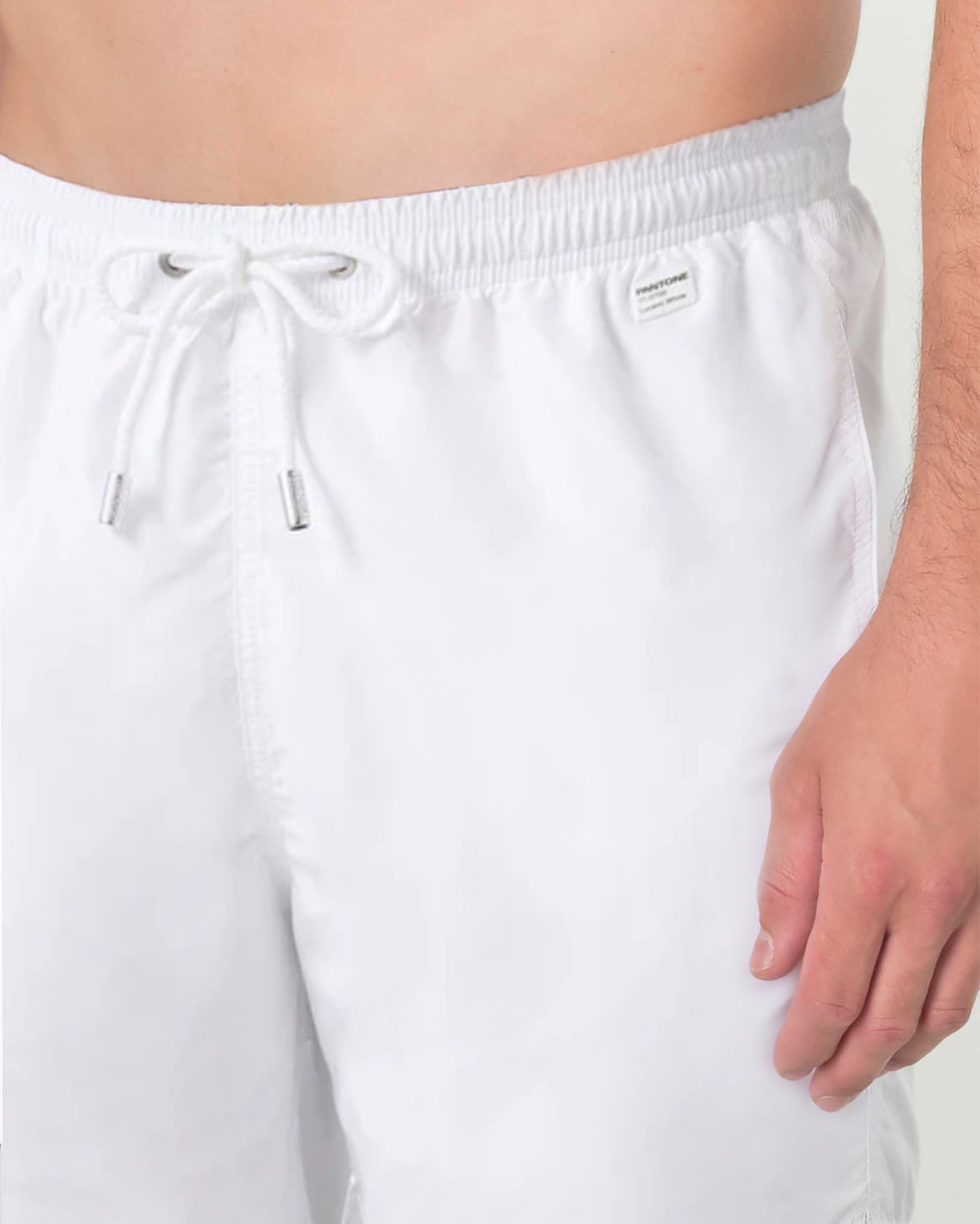 Boxer mare Pantone MC2 Saint Barth bianco tinta unita image