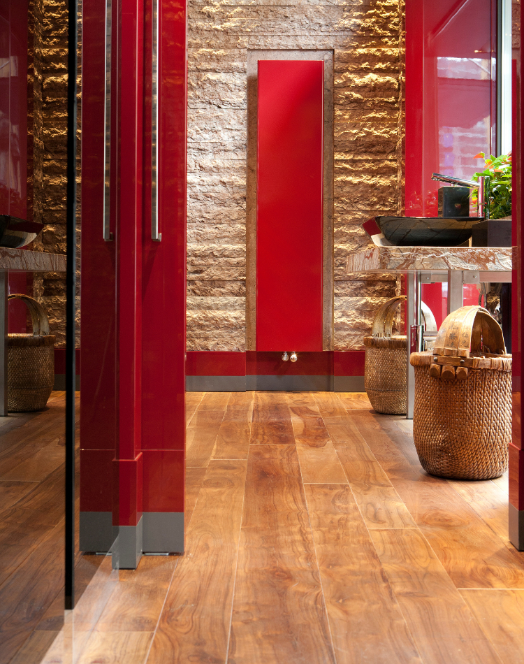 pavimenti in legno per ristorante