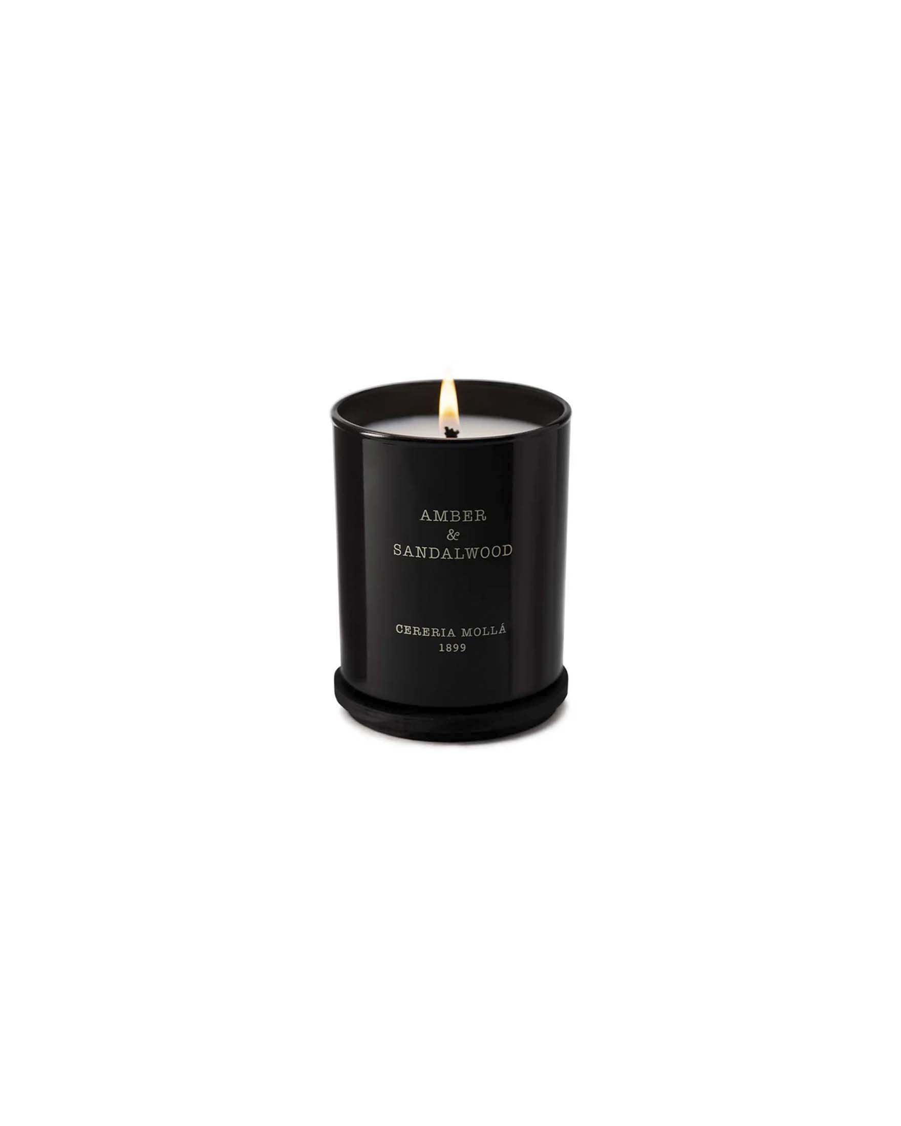 Candela aromatica Amber & Sandalwood 230g image