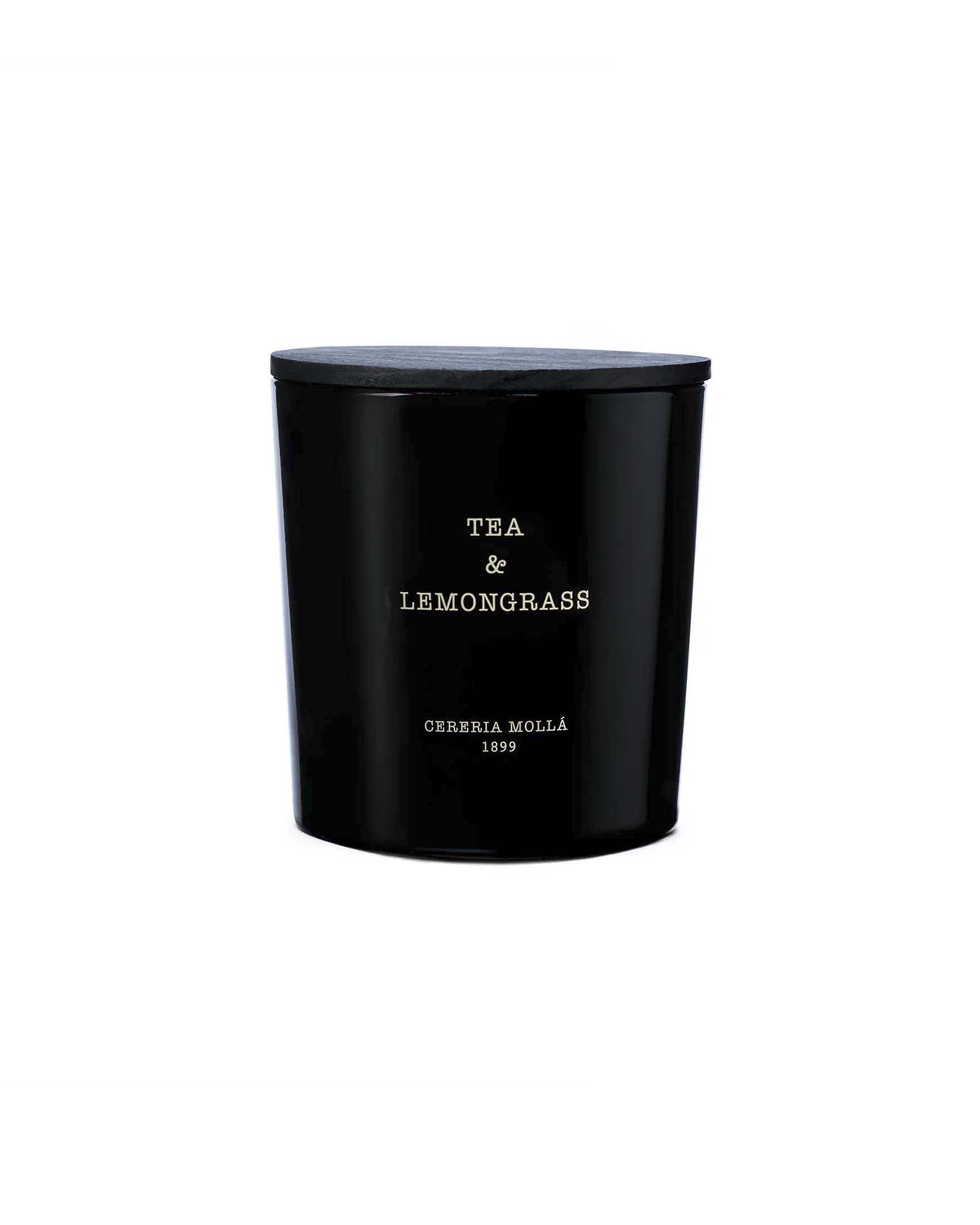 Candela Profumata Tea & Lemongrass 600 g con 3 Stoppini
