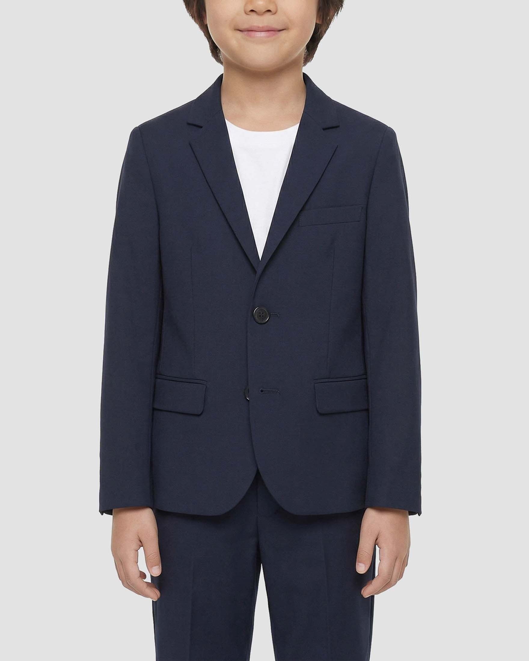 Blazer Antony Morato in fresco lana blu monopetto image