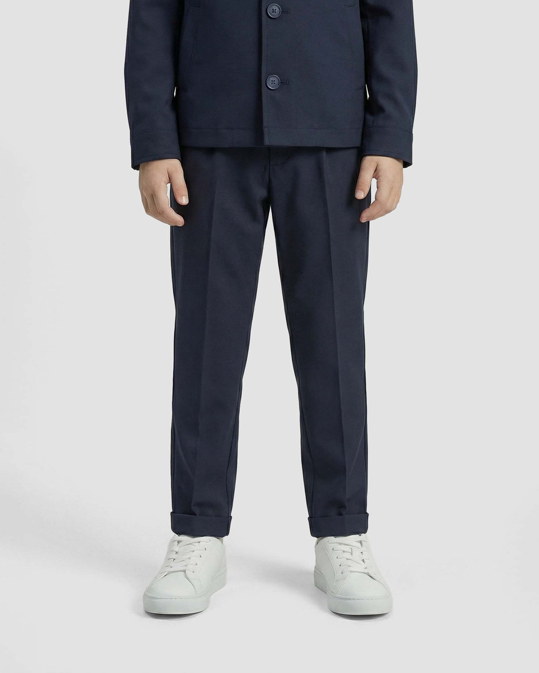 Pantalone chino Antony Morato Kids blu in fresco lana image