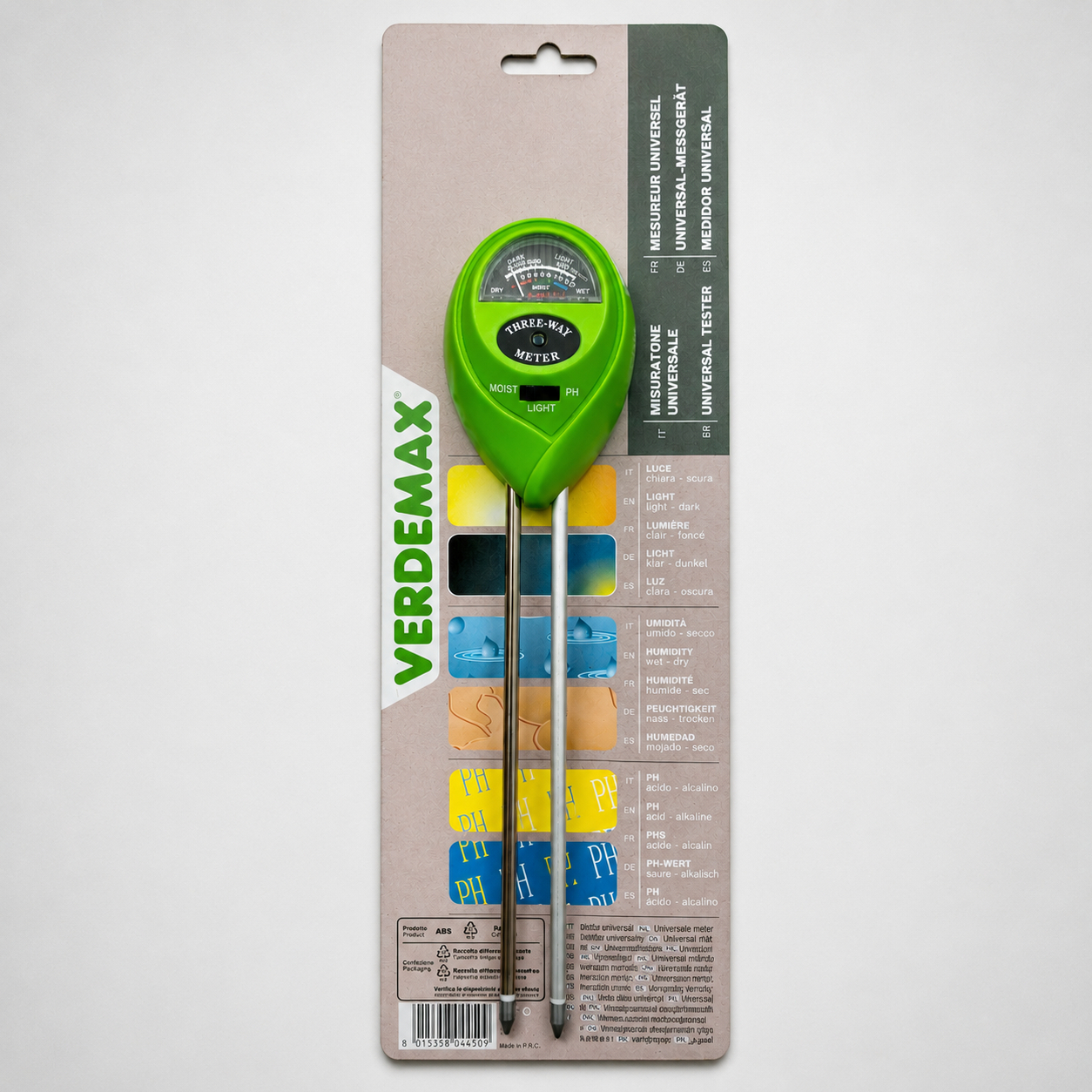 Misuratore Universale 3 in 1 per Terreno