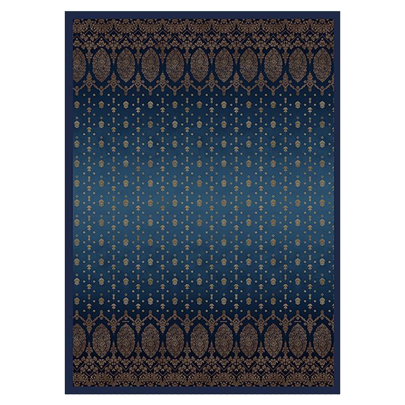 Bassetti Plaid Gold Decor B1 - Eleganza Orientale per la tua casa in blu