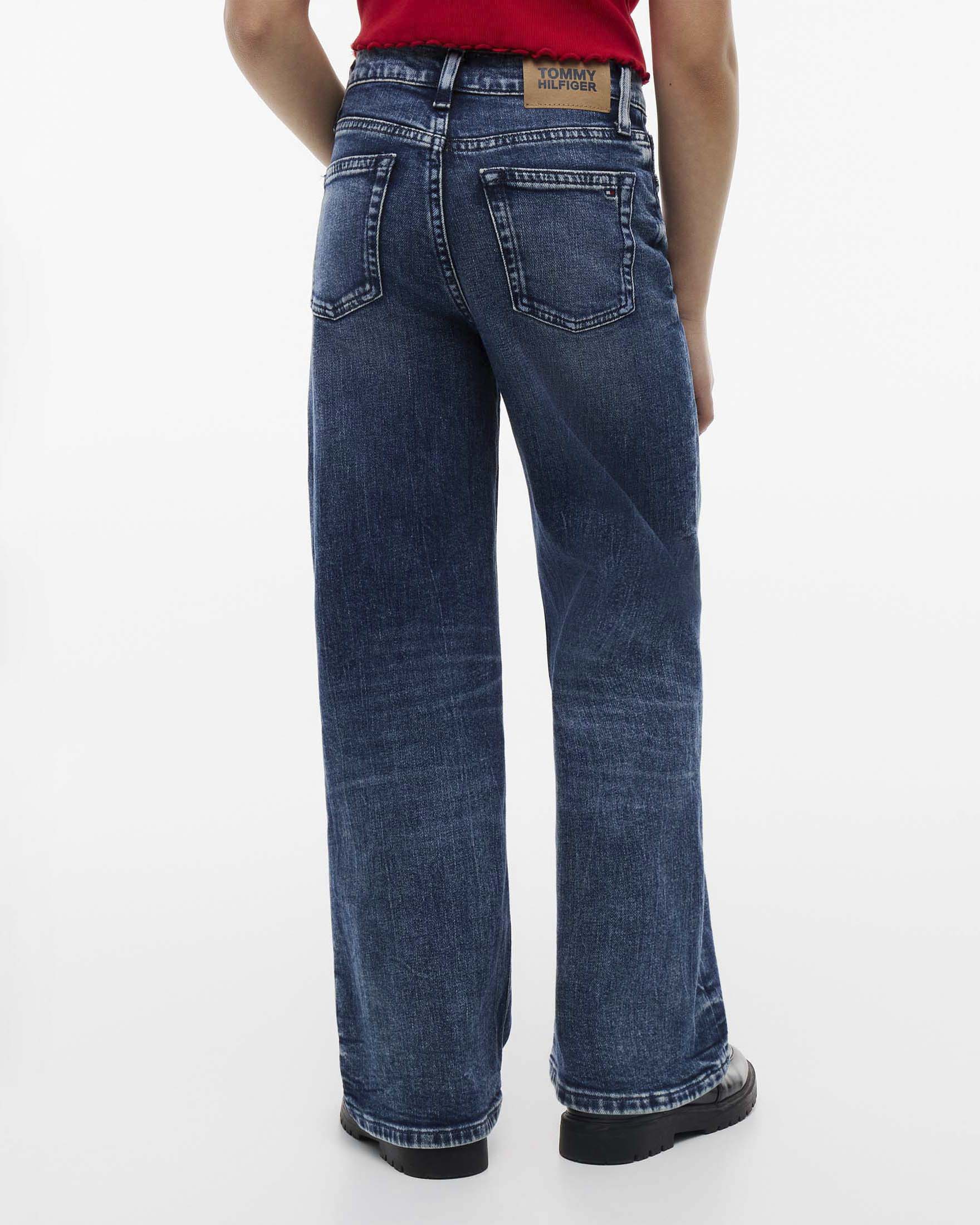Jeans flare Tommy Hilfier lavaggio scuro stone washed image