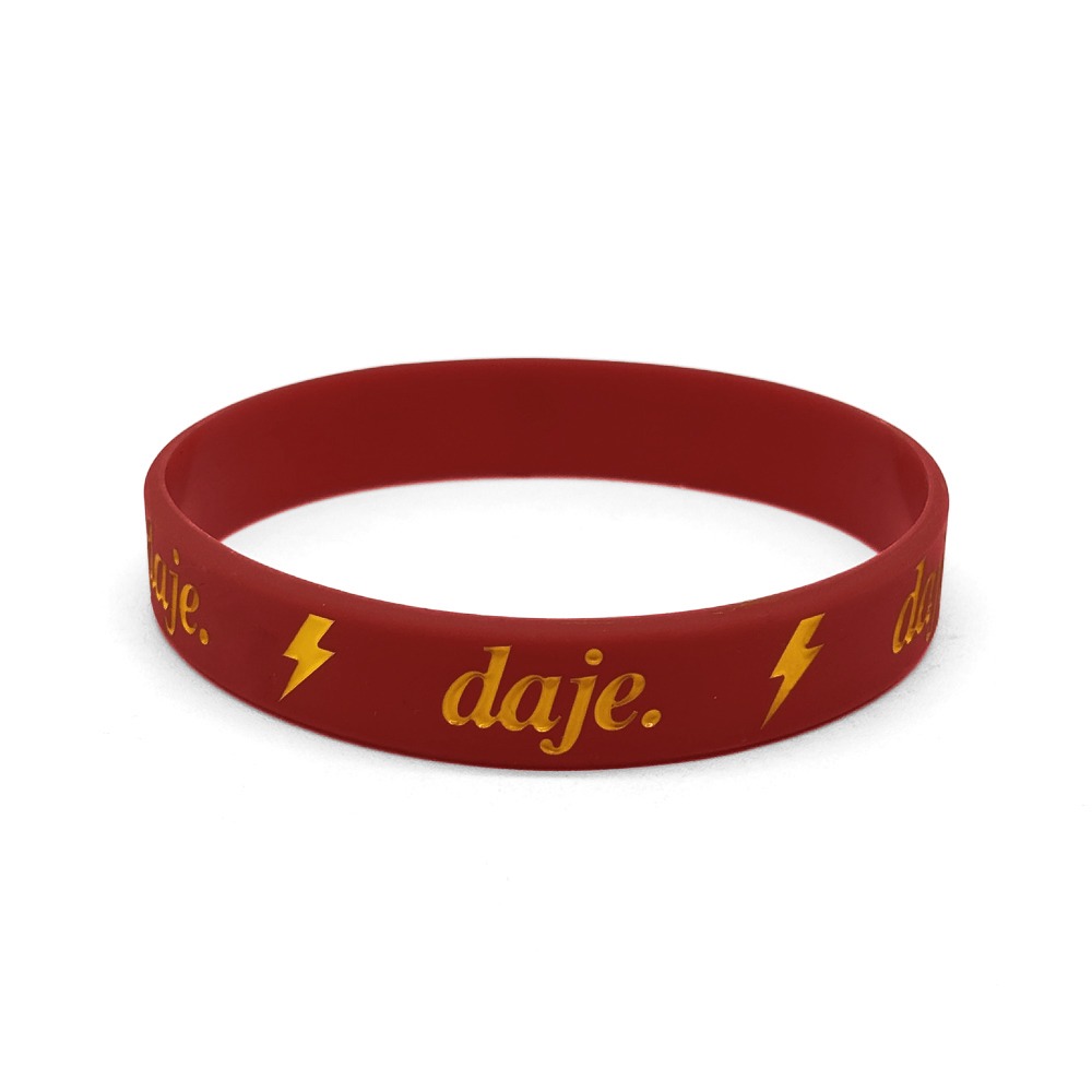 Braccialetto Silicone - Daje Red