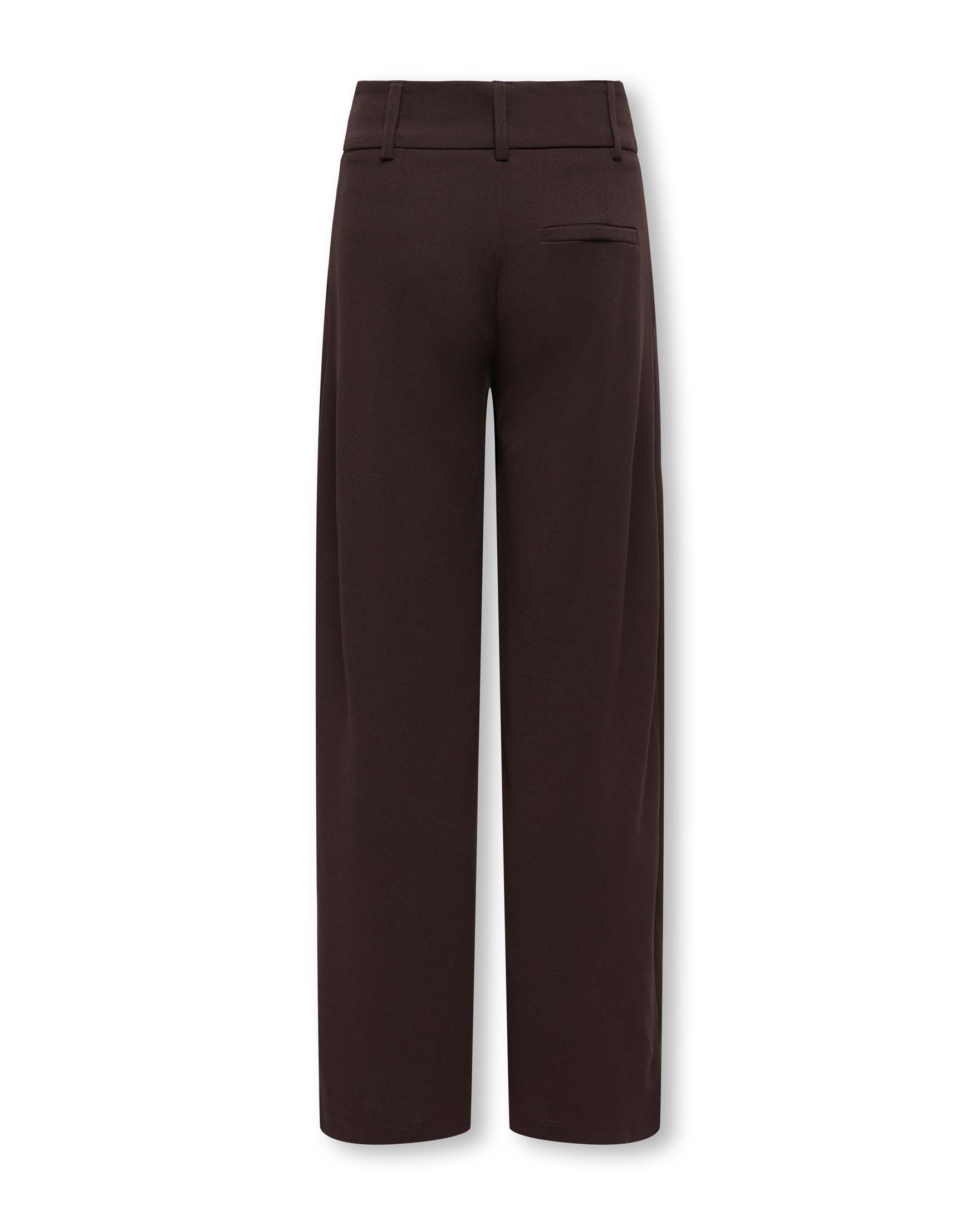 Pantaloni Kids Only marroni a gamba larga con pinces image