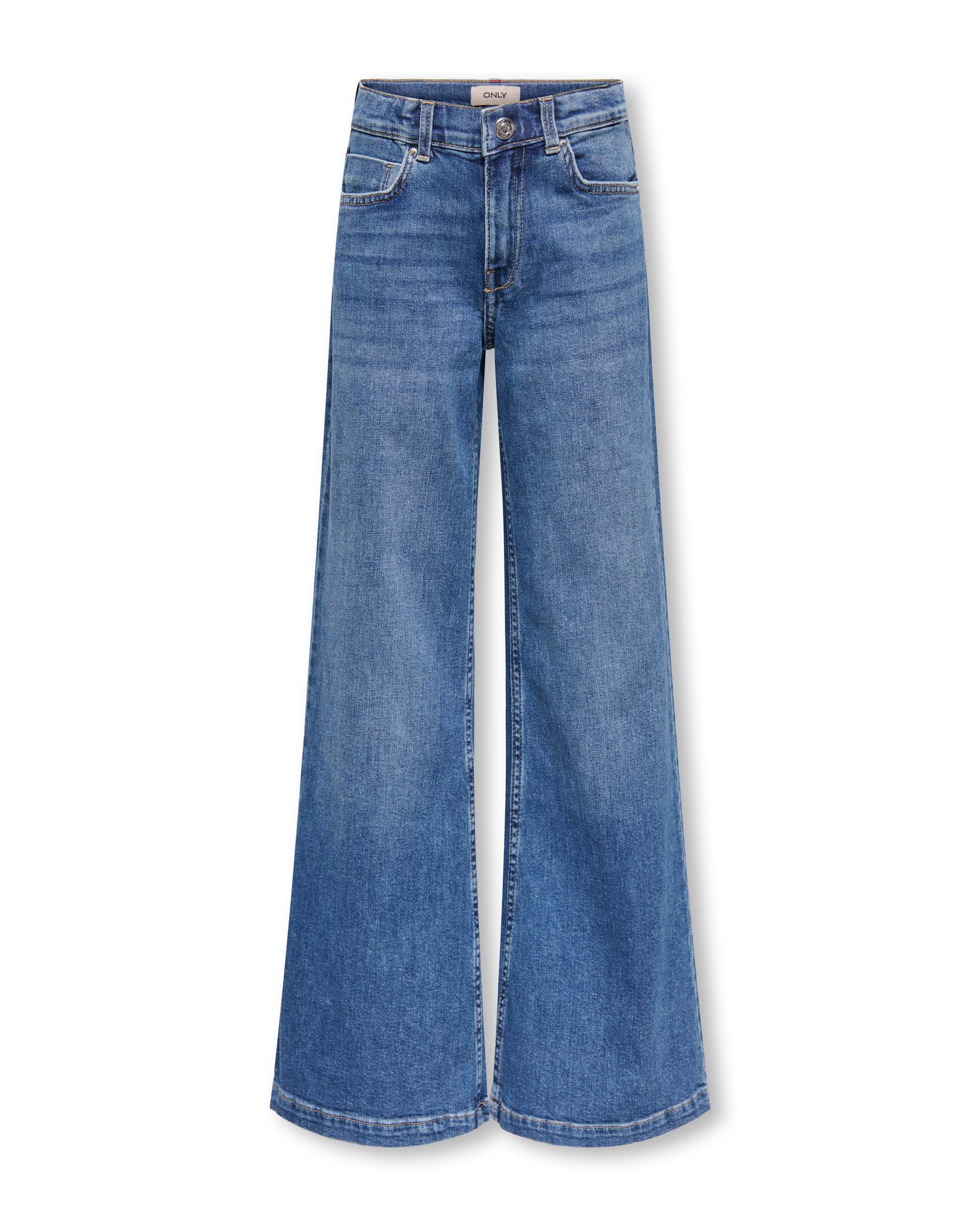 Jeans a zampa Kids Only lavaggio medio in misto cotone image